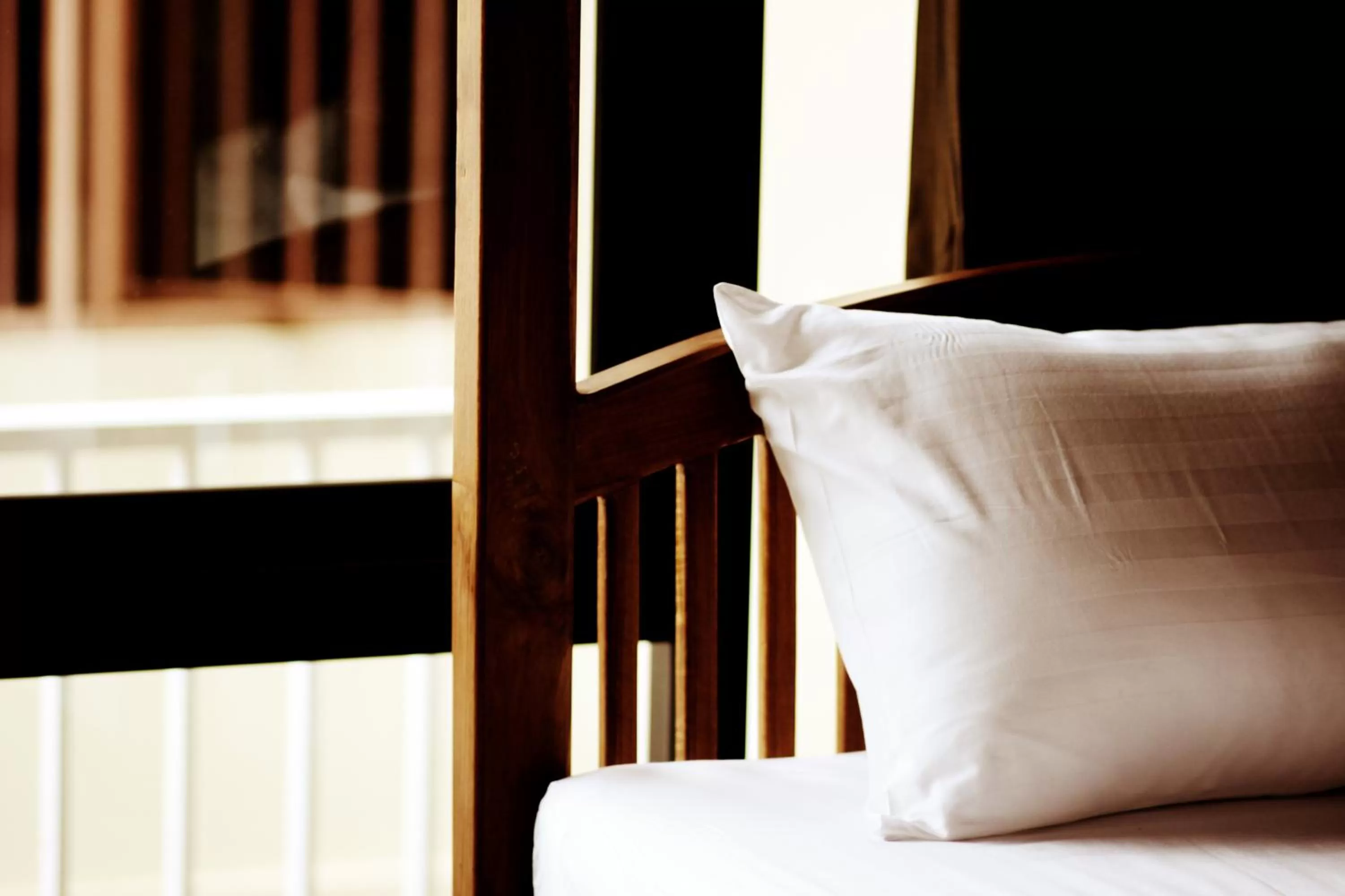 Bed in Feung Nakorn Balcony Rooms and Cafe