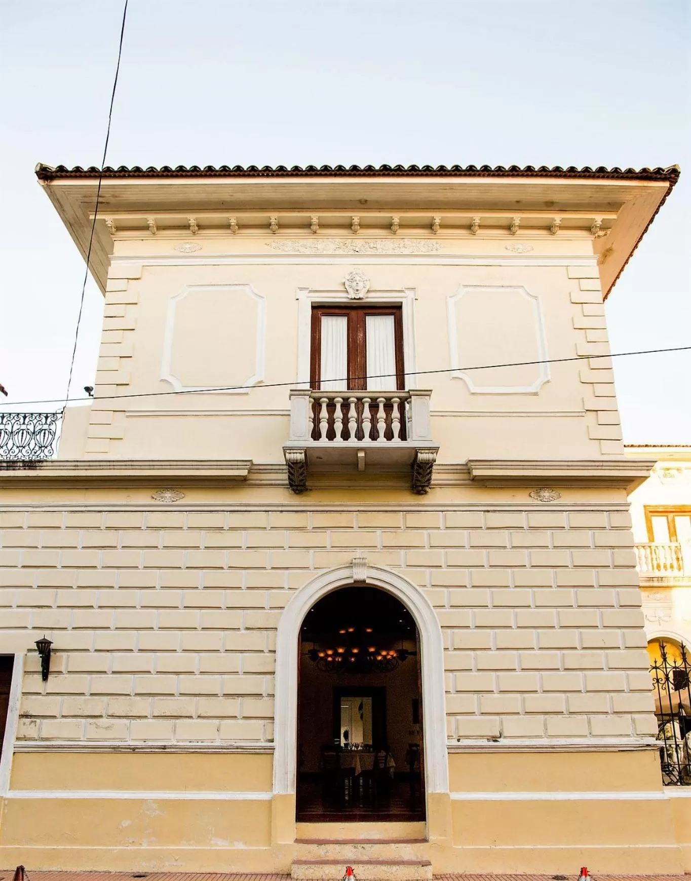 Swimming pool in Hotel la Perla Leon