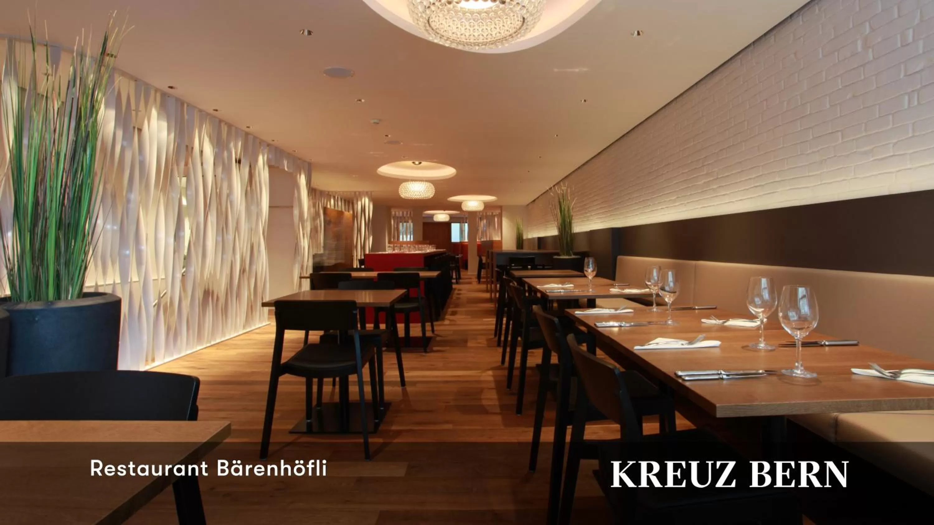 Restaurant/places to eat in Kreuz Bern Modern City Hotel