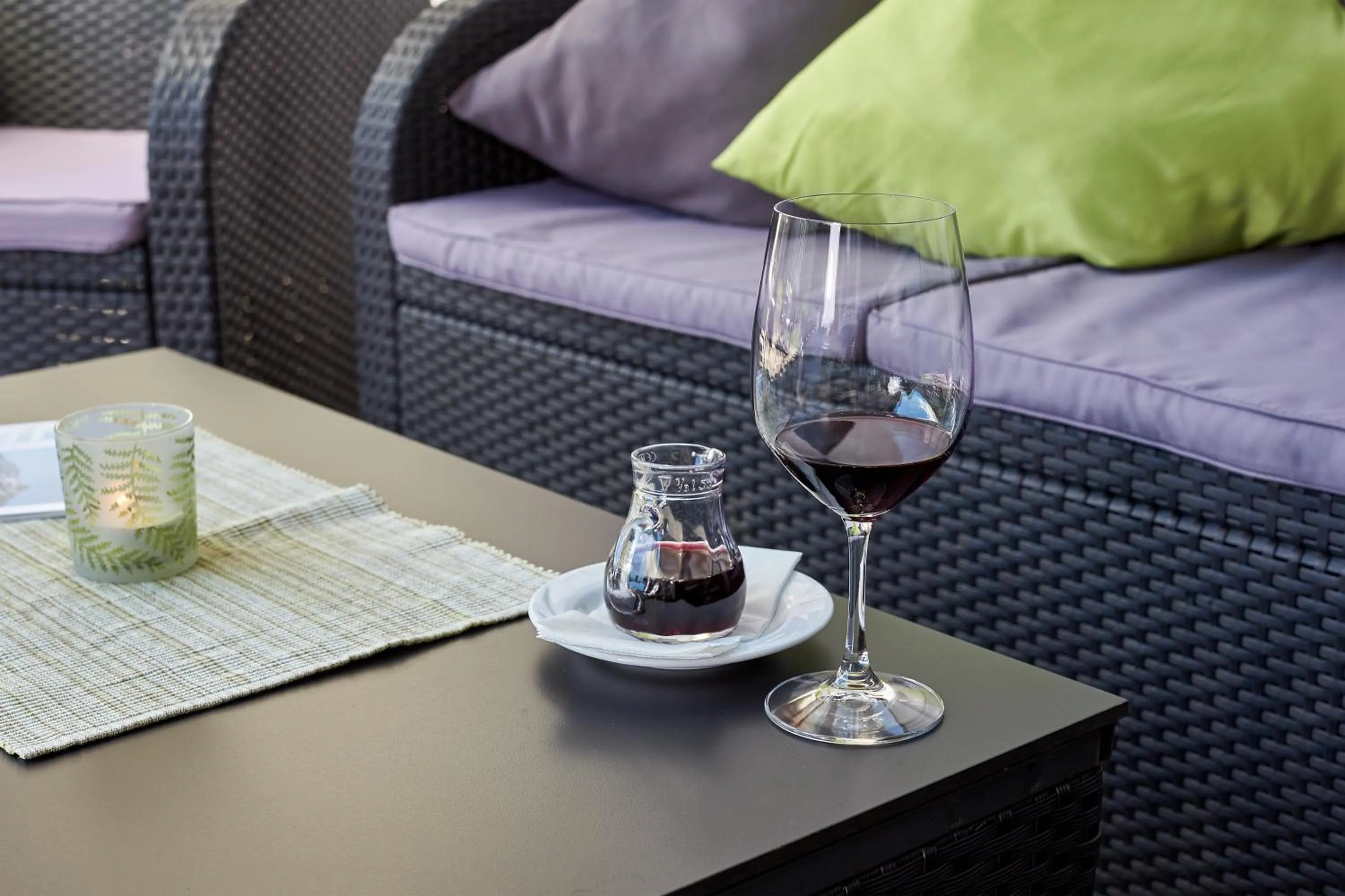 Balcony/Terrace in Hotel Erhart Sölden