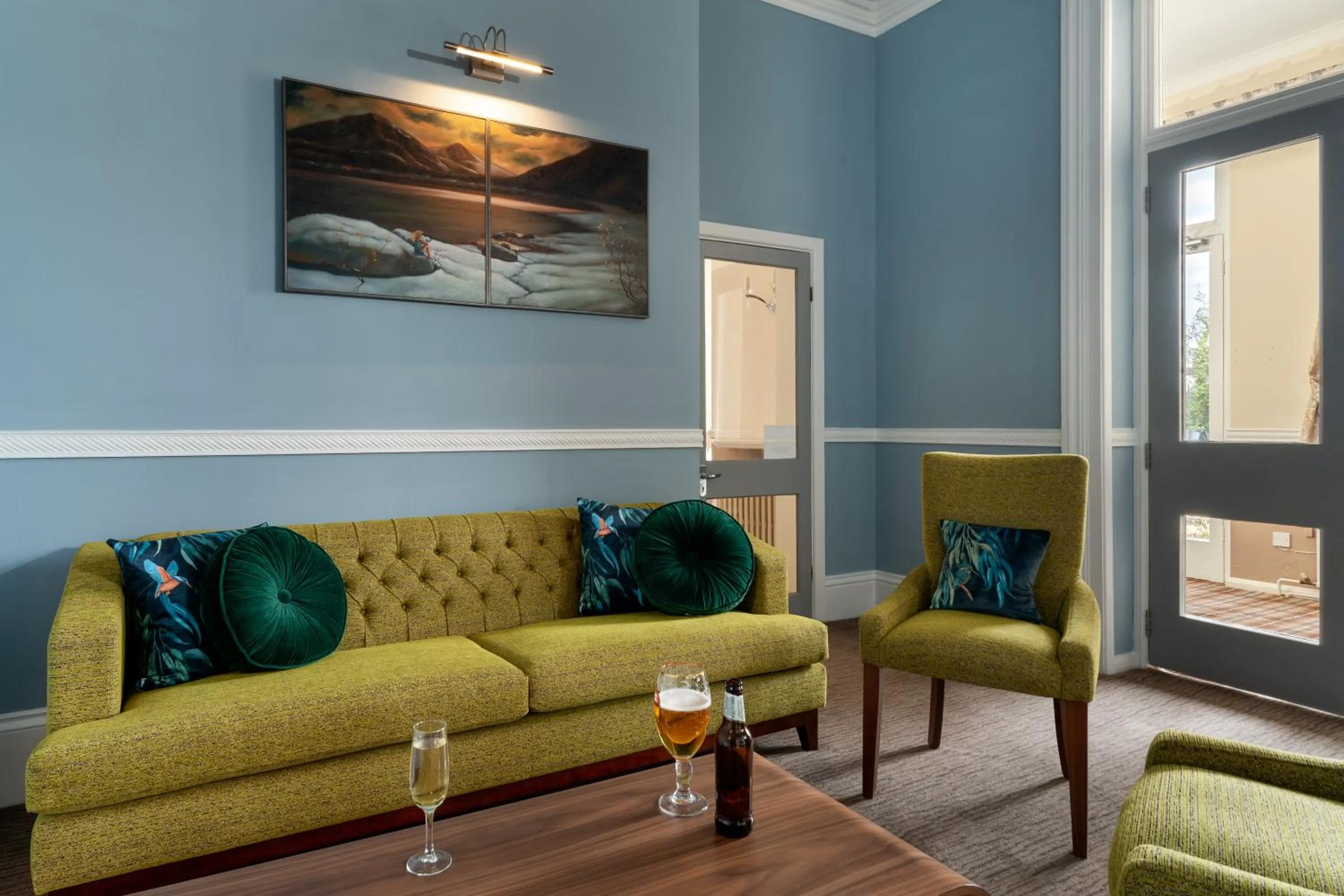 Living room in St Andrews Hotel