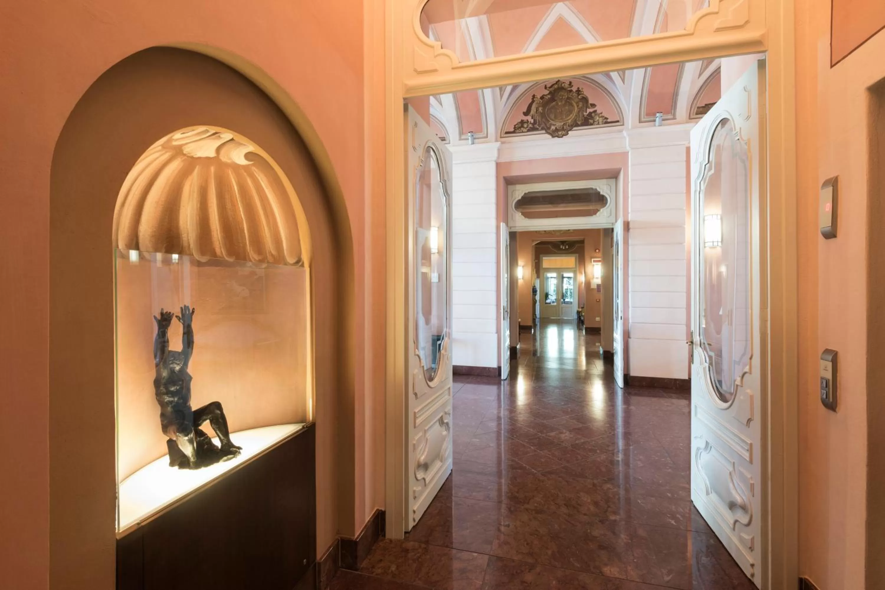 Decorative detail in Grand Hotel della Posta, WorldHotels Distinctive