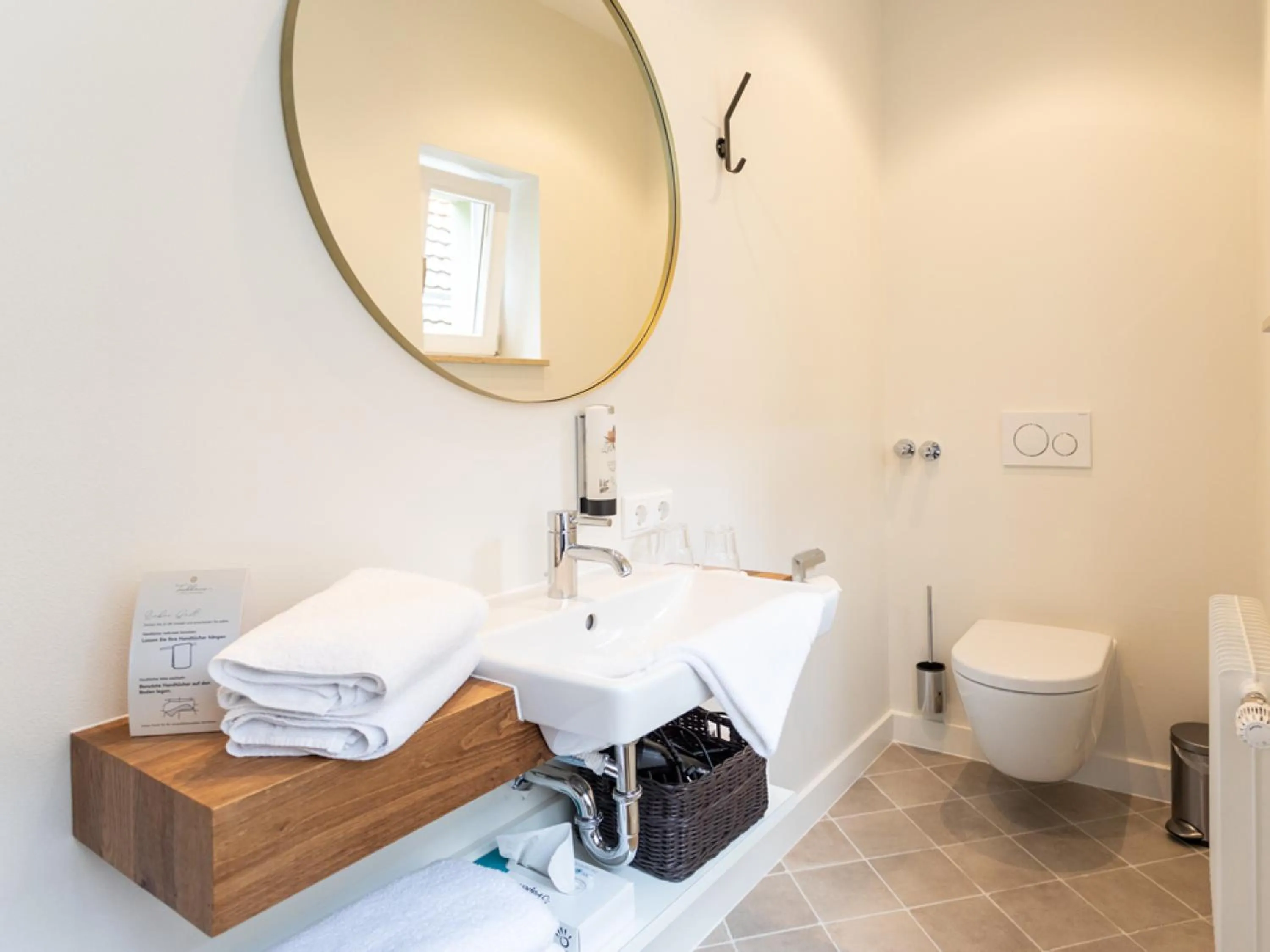 Bathroom in Hotel Tuchhaus