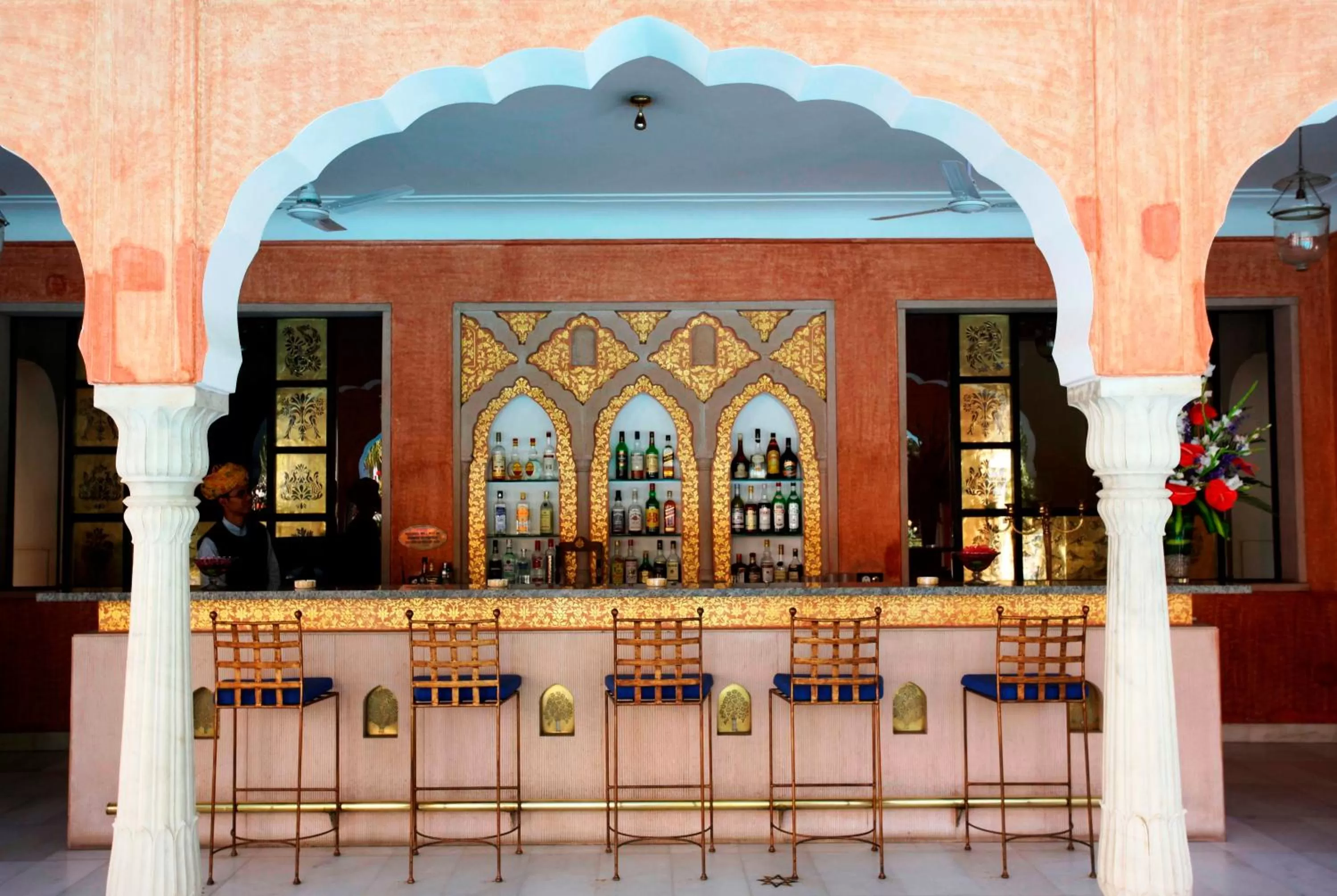 Lounge or bar in Samode Haveli