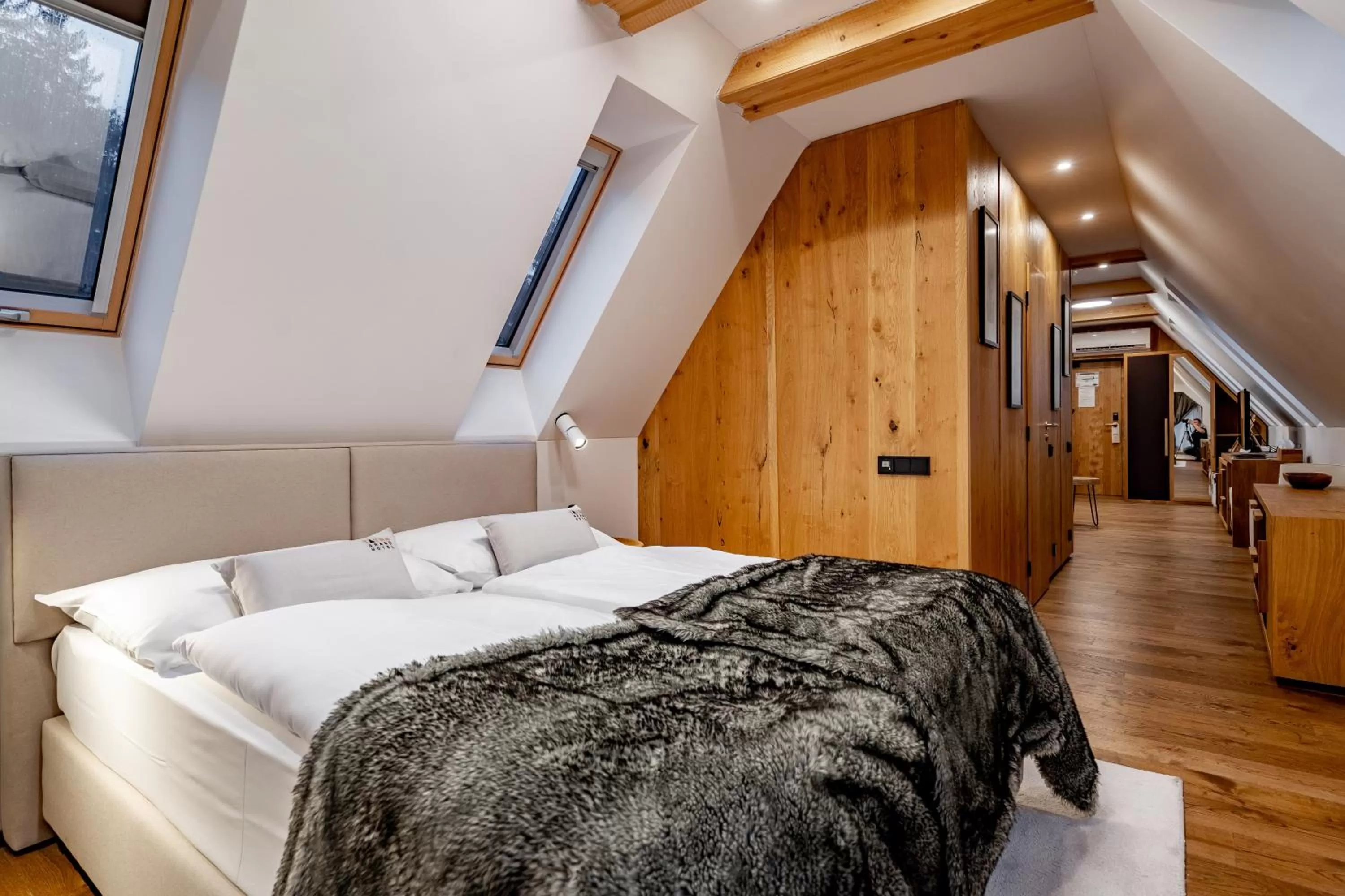 Bed in Grandhotel Tatra