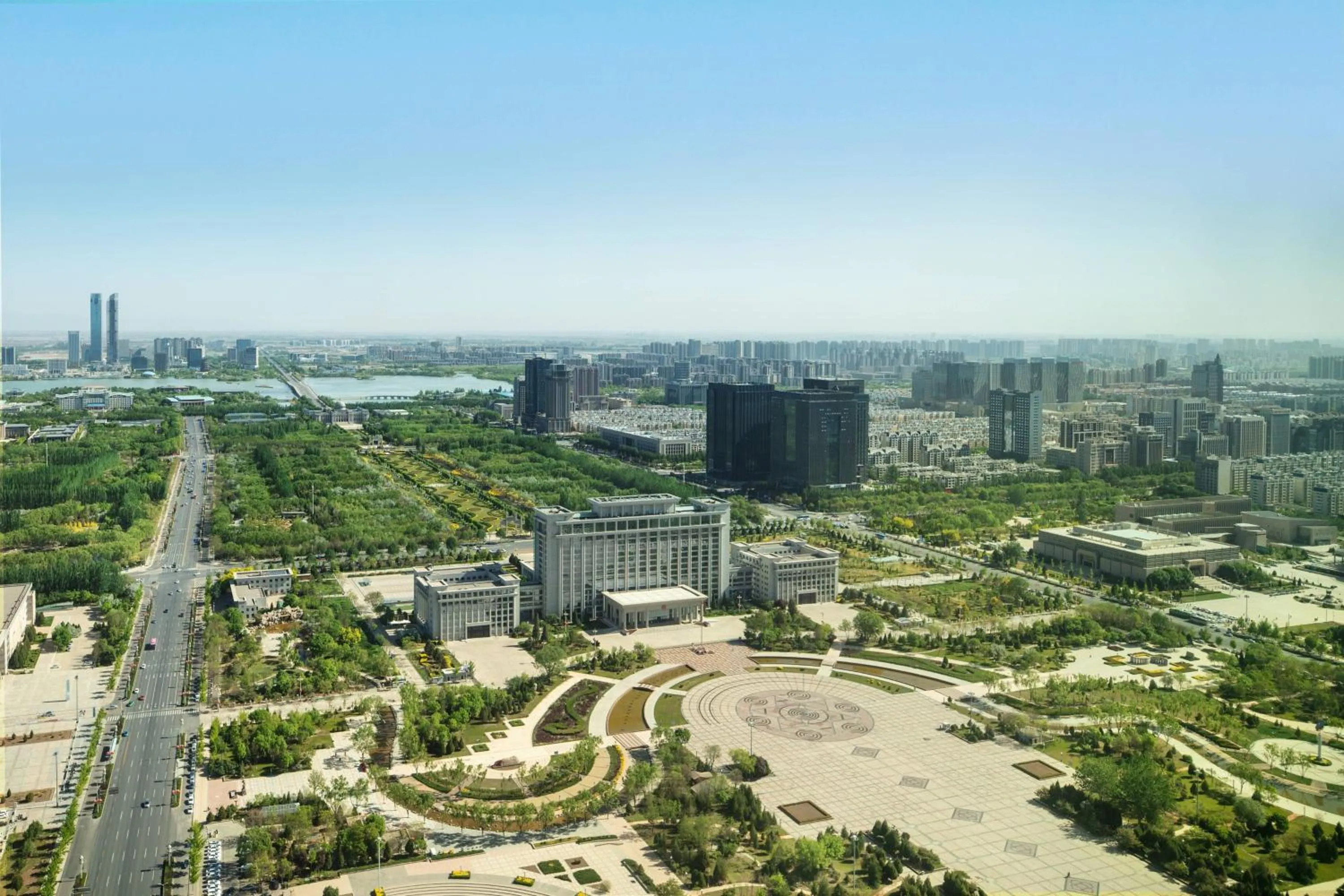 Photo of the whole room in JW Marriott Hotel Yinchuan