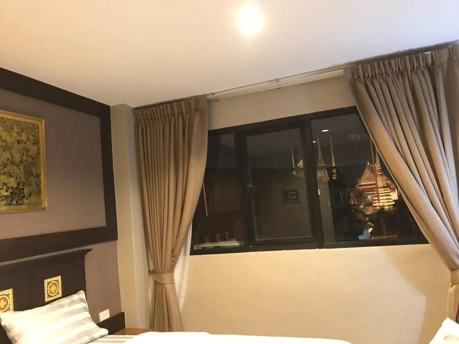 View (from property/room), Bed in Sala Arun