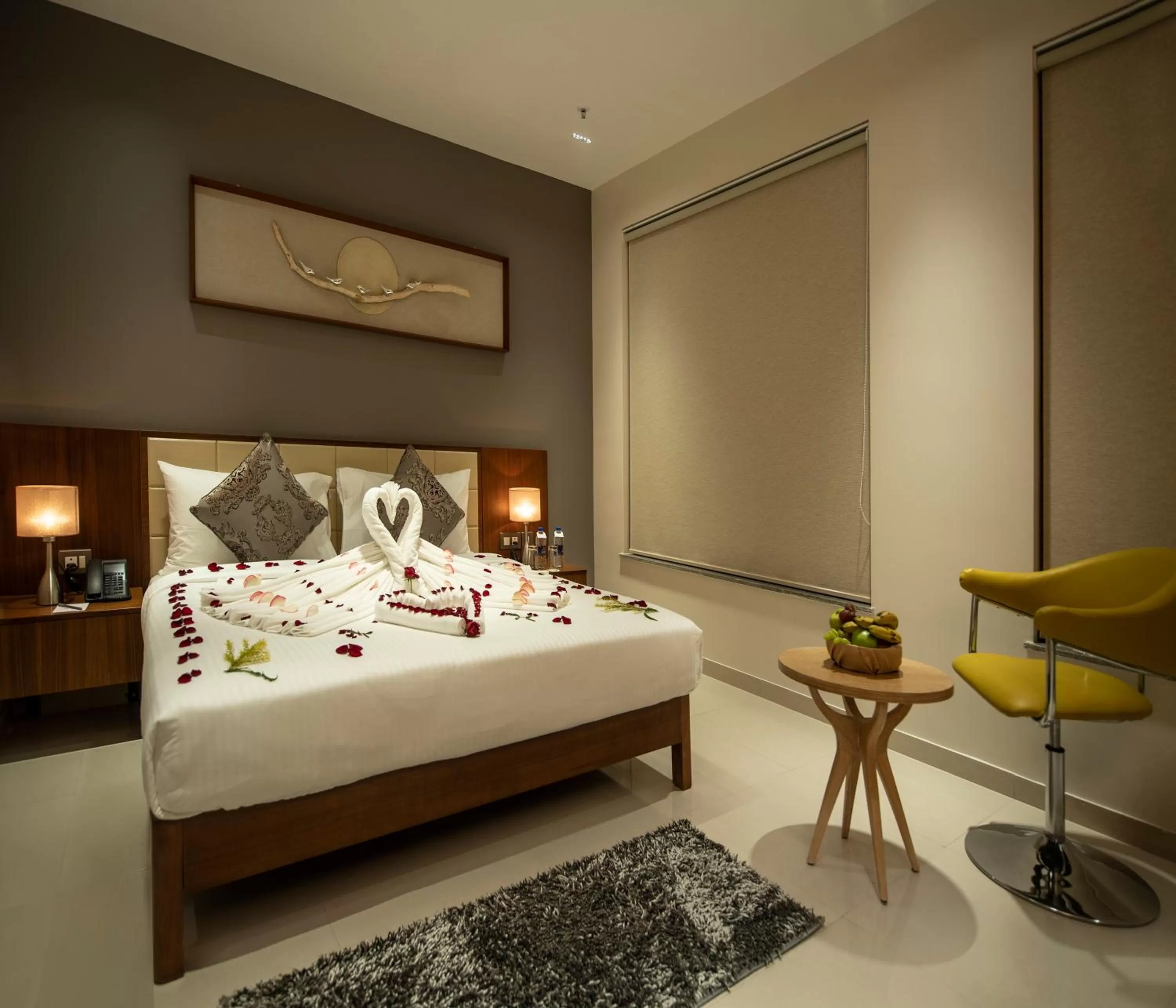 Bed in Morvee Hotels Durgapur