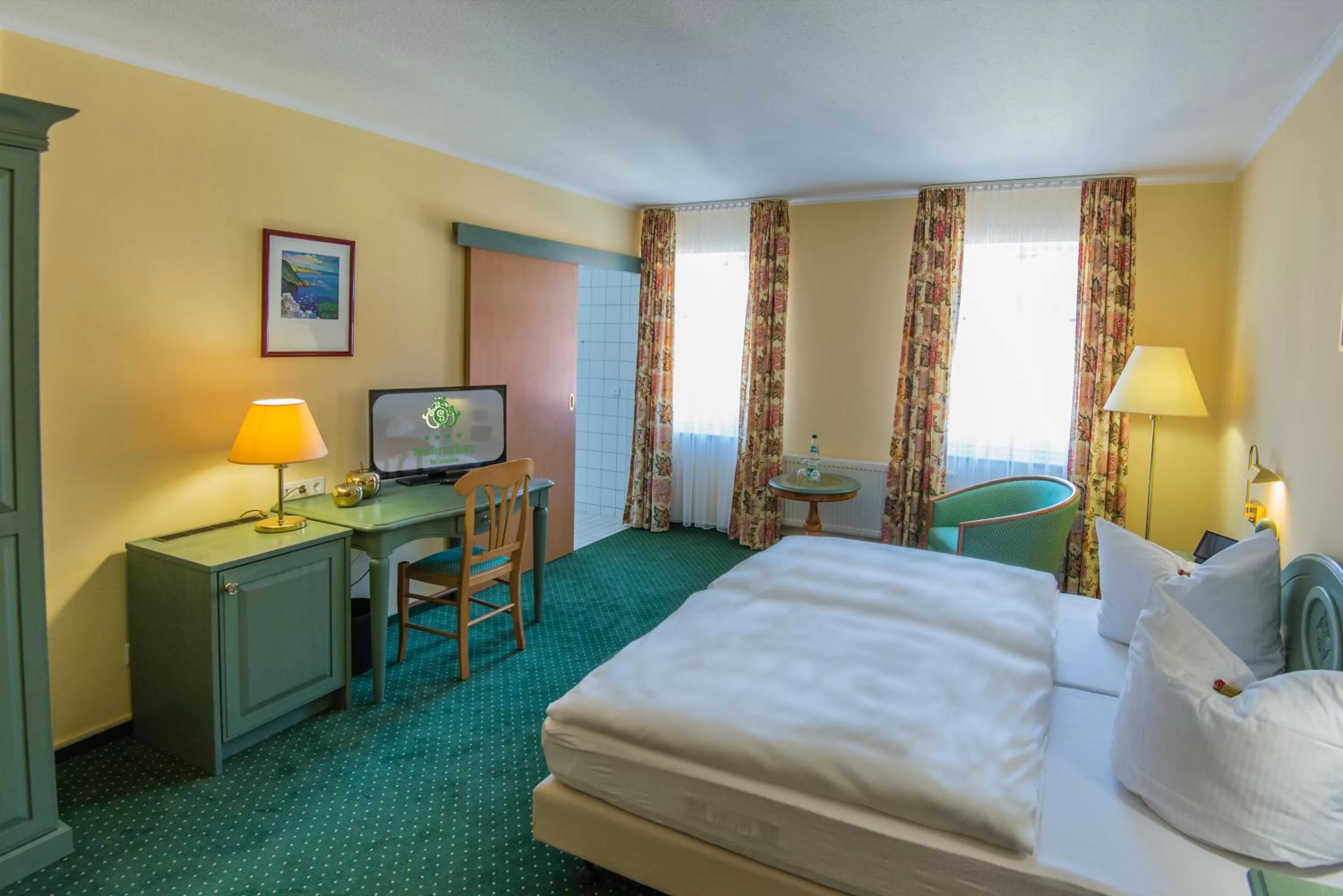 Bed in Hotel Herzog Georg