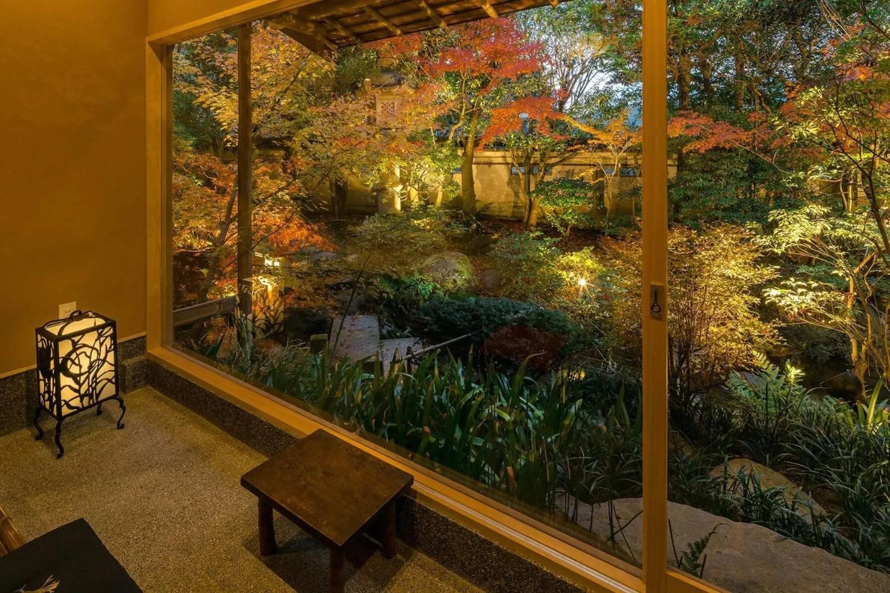 Garden in Kyoto Nanzenji Ryokan Yachiyo Established in 1915