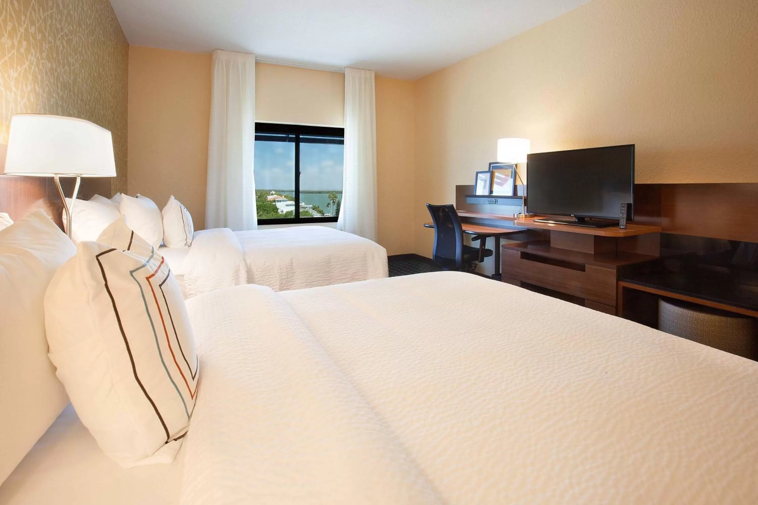 Queen Room with Two Queen Beds and Intracoastal View - Hearing Accessible in Fairfield Inn & Suites by Marriott Clearwater Beach