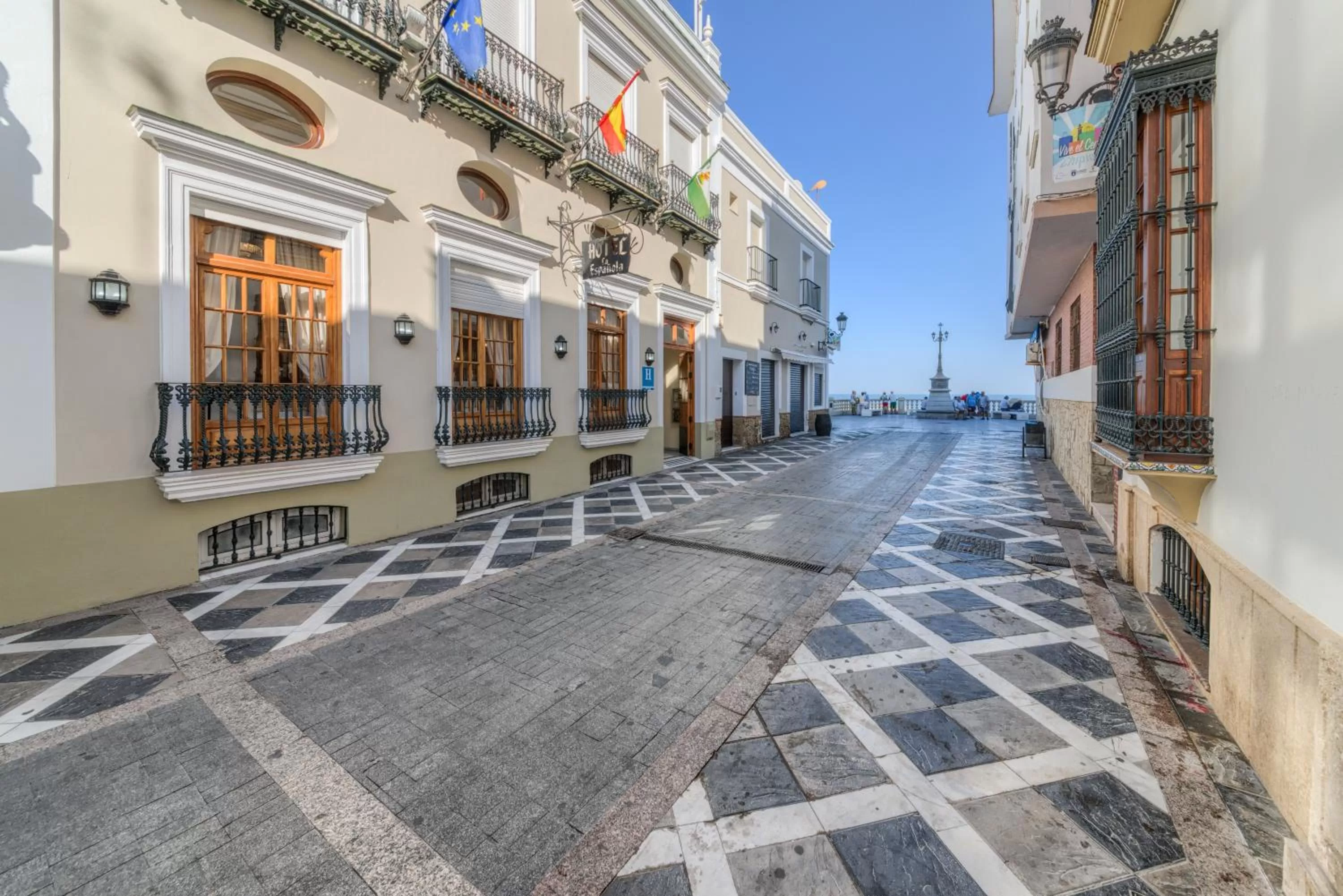 Facade/entrance in Hotel La Española