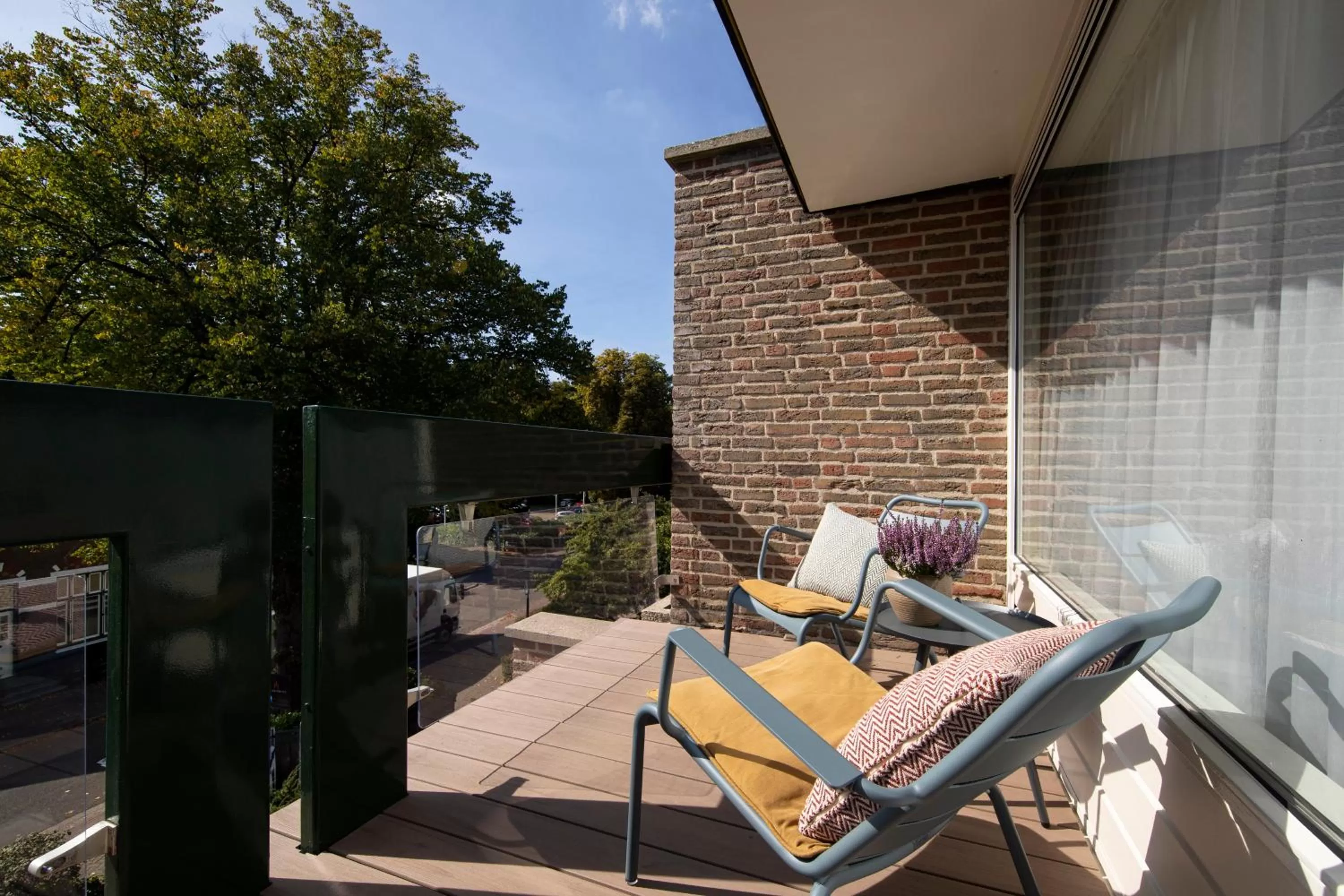 Balcony/Terrace in Bilderberg Hotel De Keizerskroon