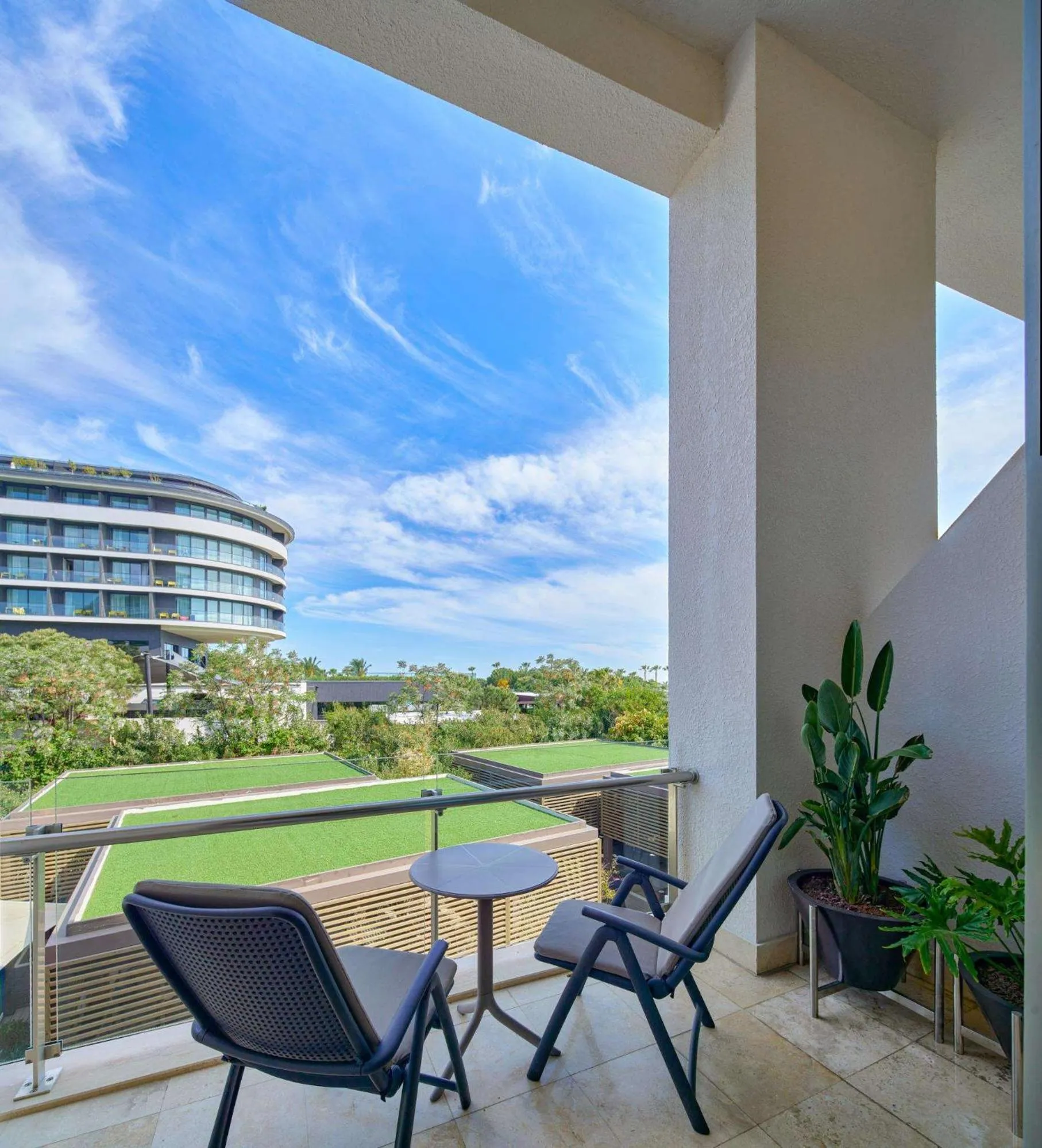 Patio in Maxx Royal Belek Golf Resort