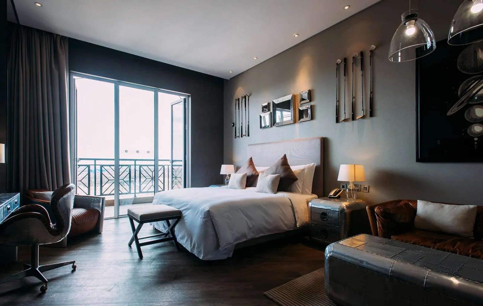 Photo of the whole room, Bed in Orient-Anyi international Hotel