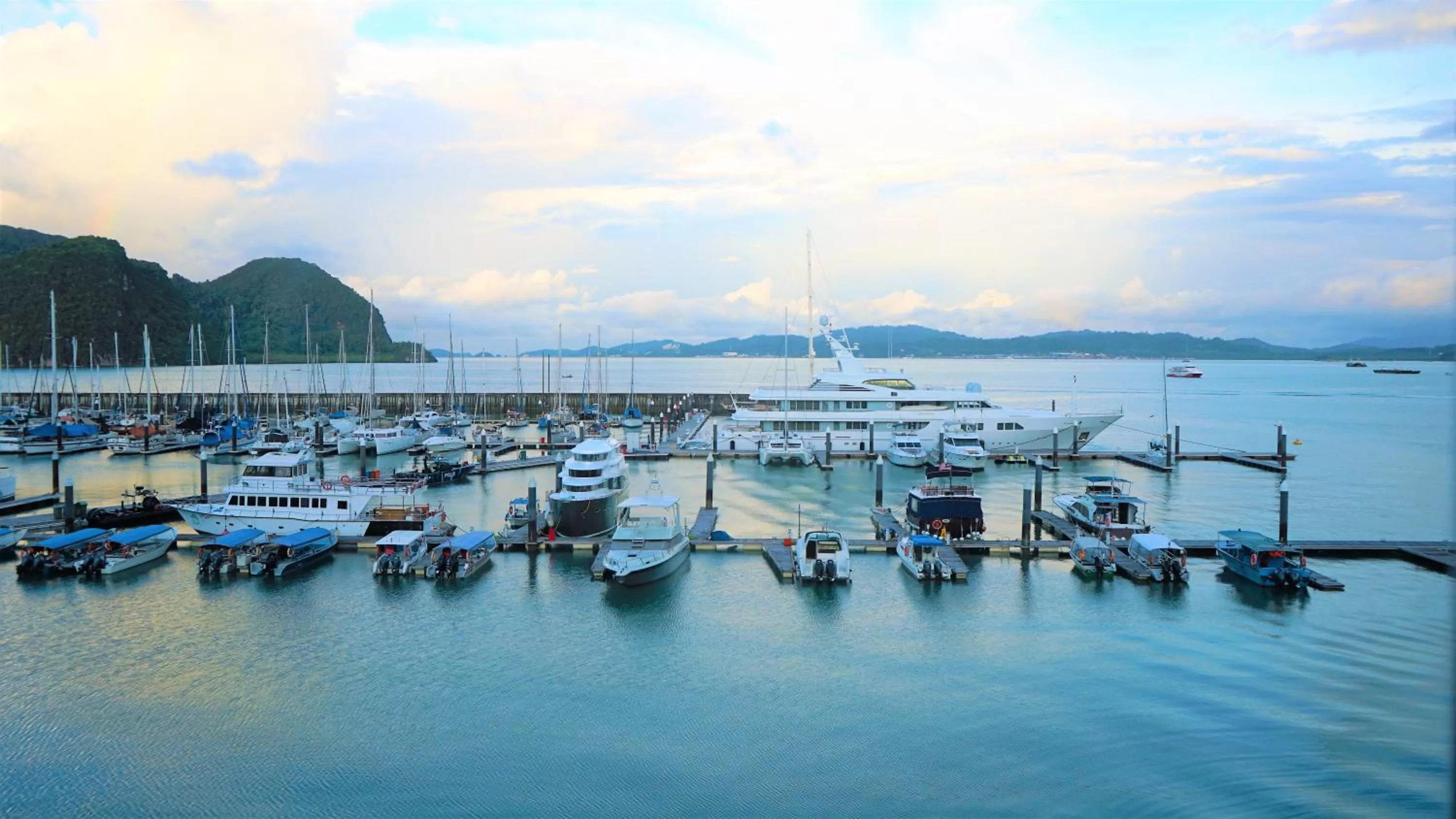 Sea view in Ramada by Wyndham Langkawi Marina