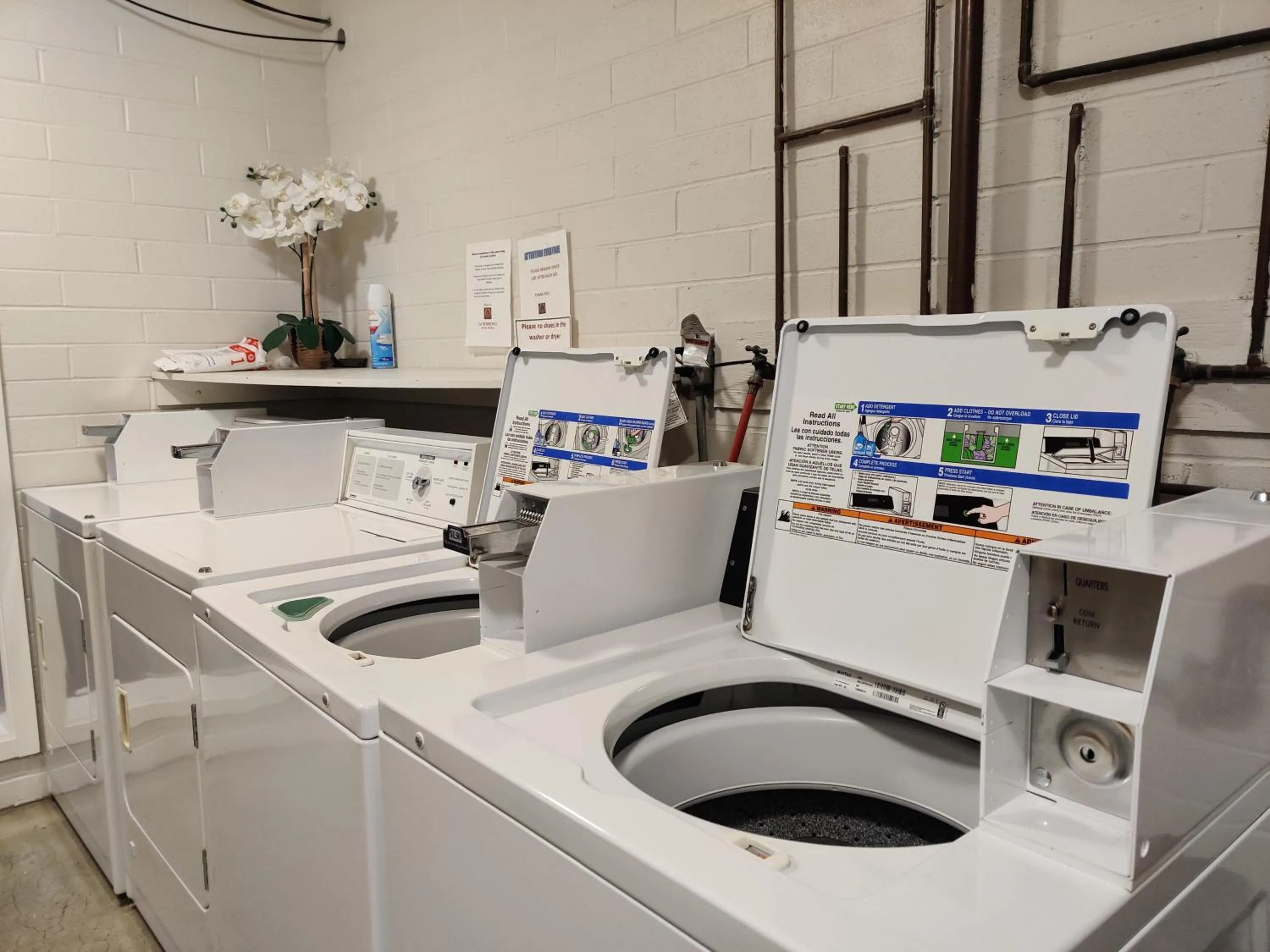 laundry in La Residence Suite Hotel
