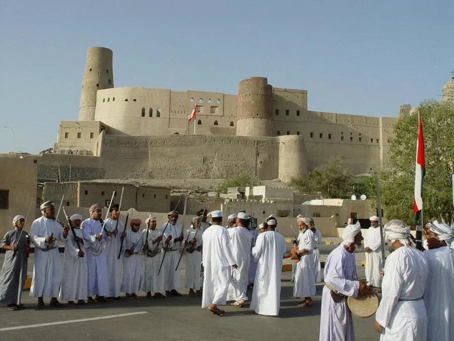Facade/entrance in Jibreen Hotel