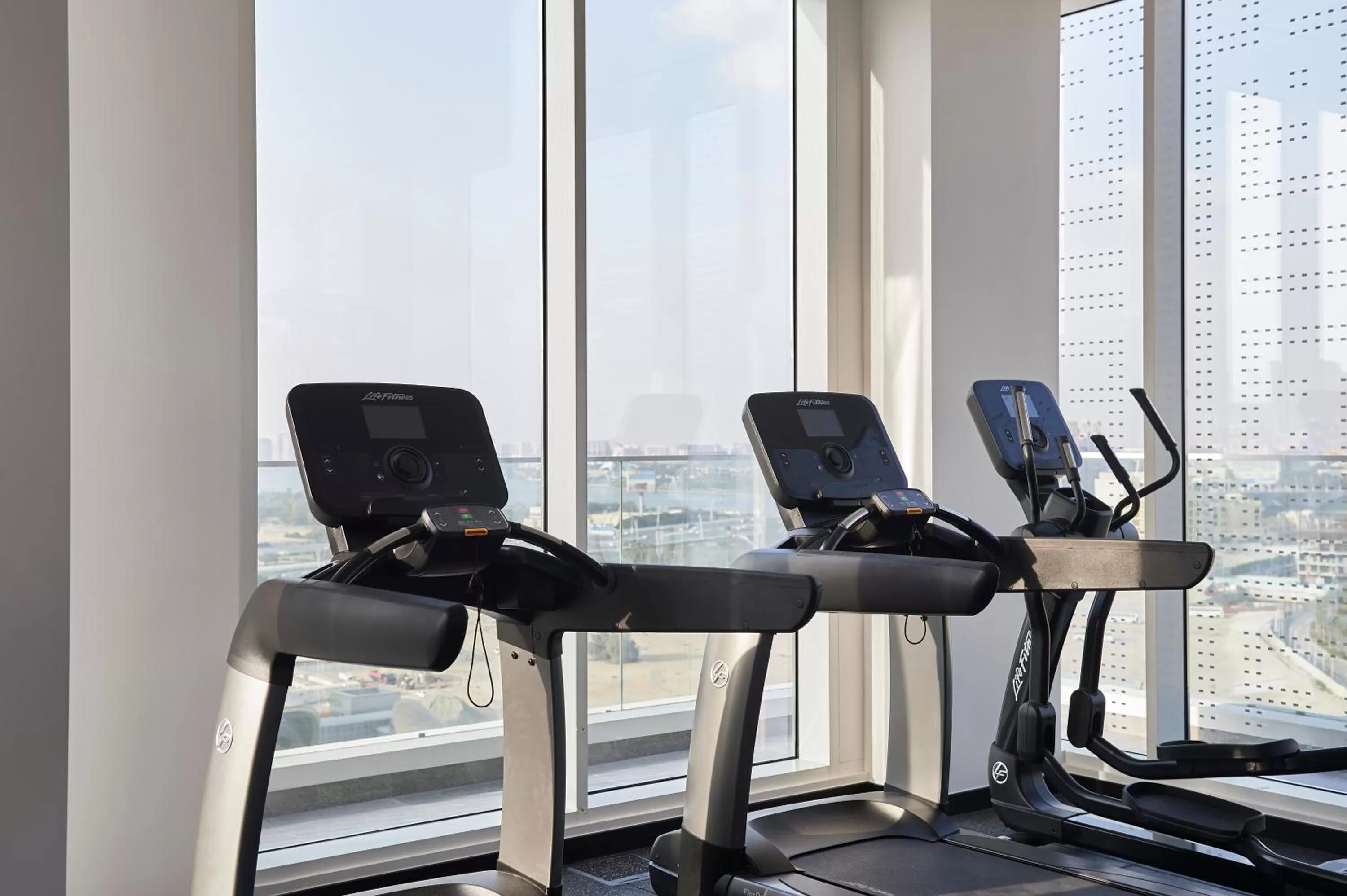Fitness centre/facilities in FORM Hotel Al Jaddaf, Dubai, a Member of Design Hotels