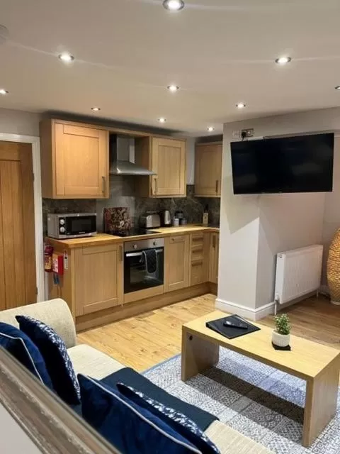 Seating area in Goodramgate Apartments