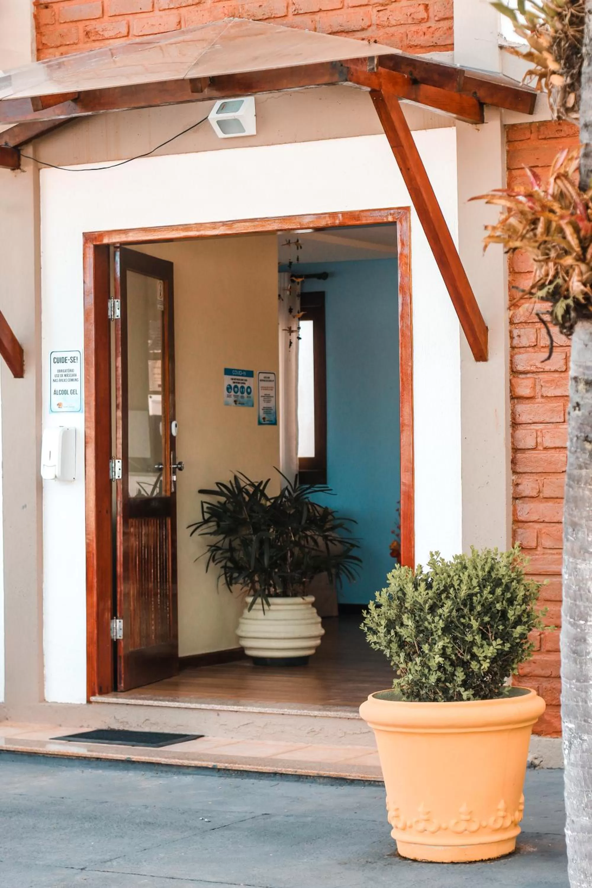 Lobby or reception in Pousada e Chale Porto Paraiso