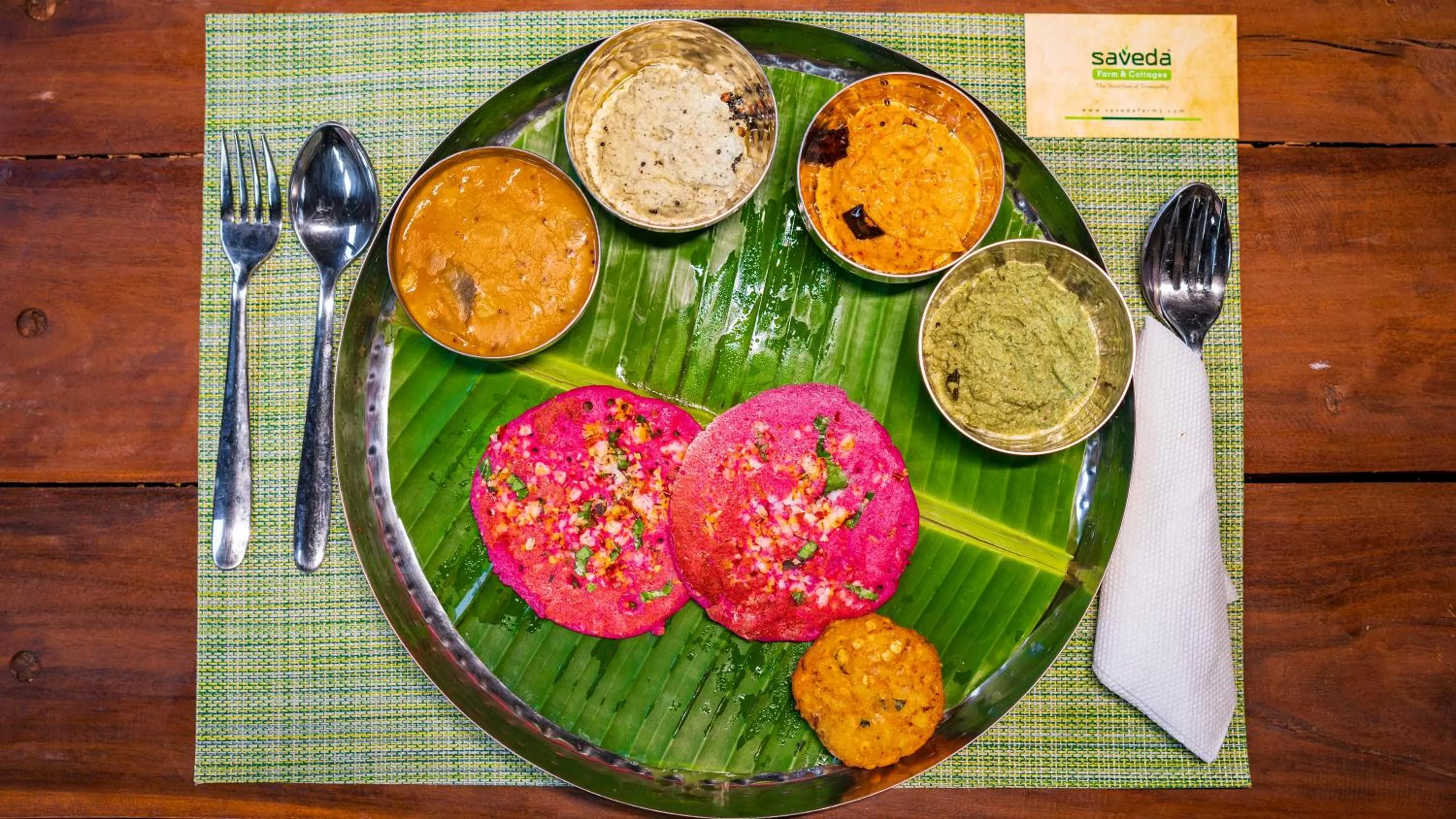 Food in Saveda Farm & Cottages