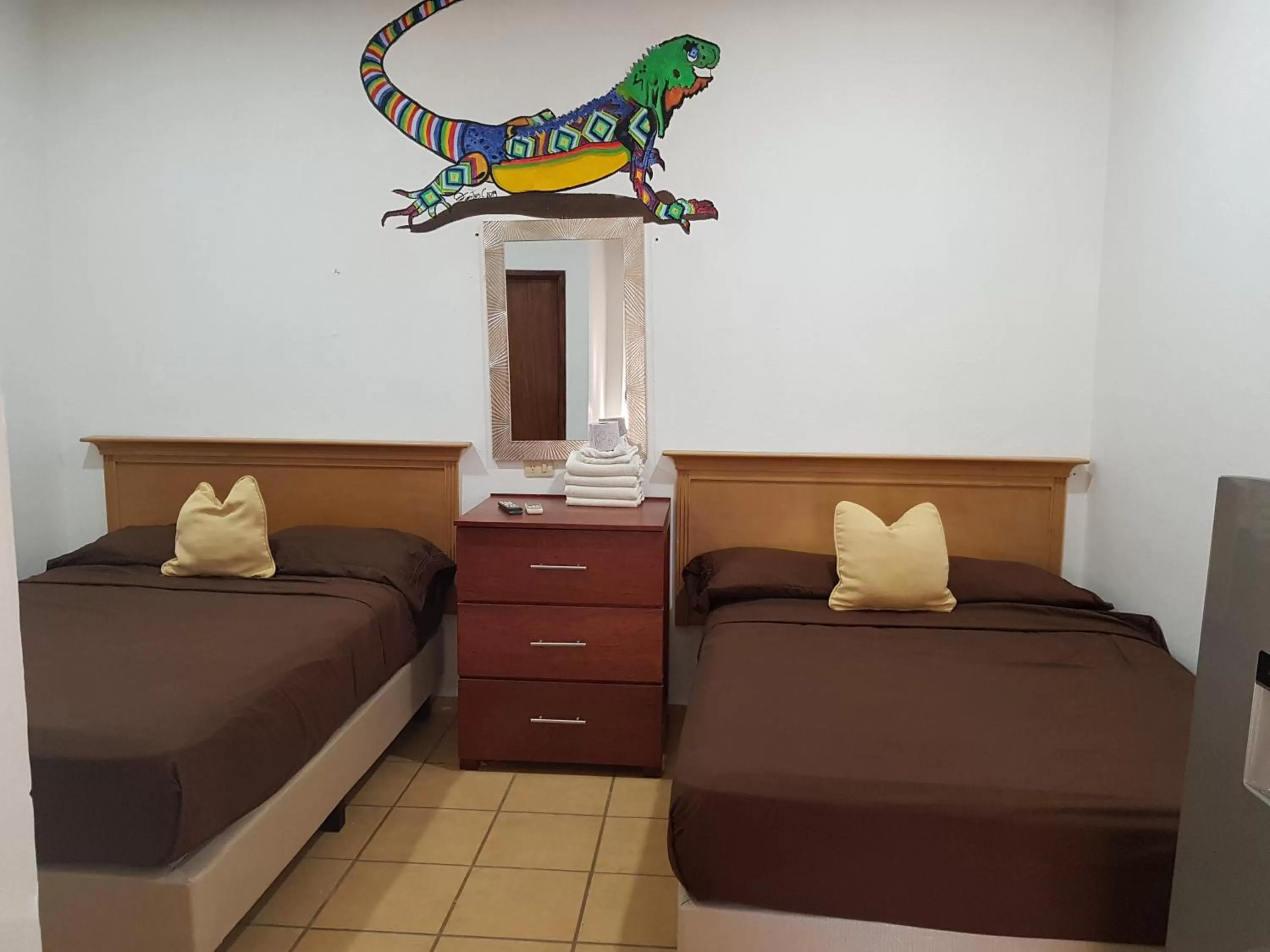 Bed in Bungalows Lulu