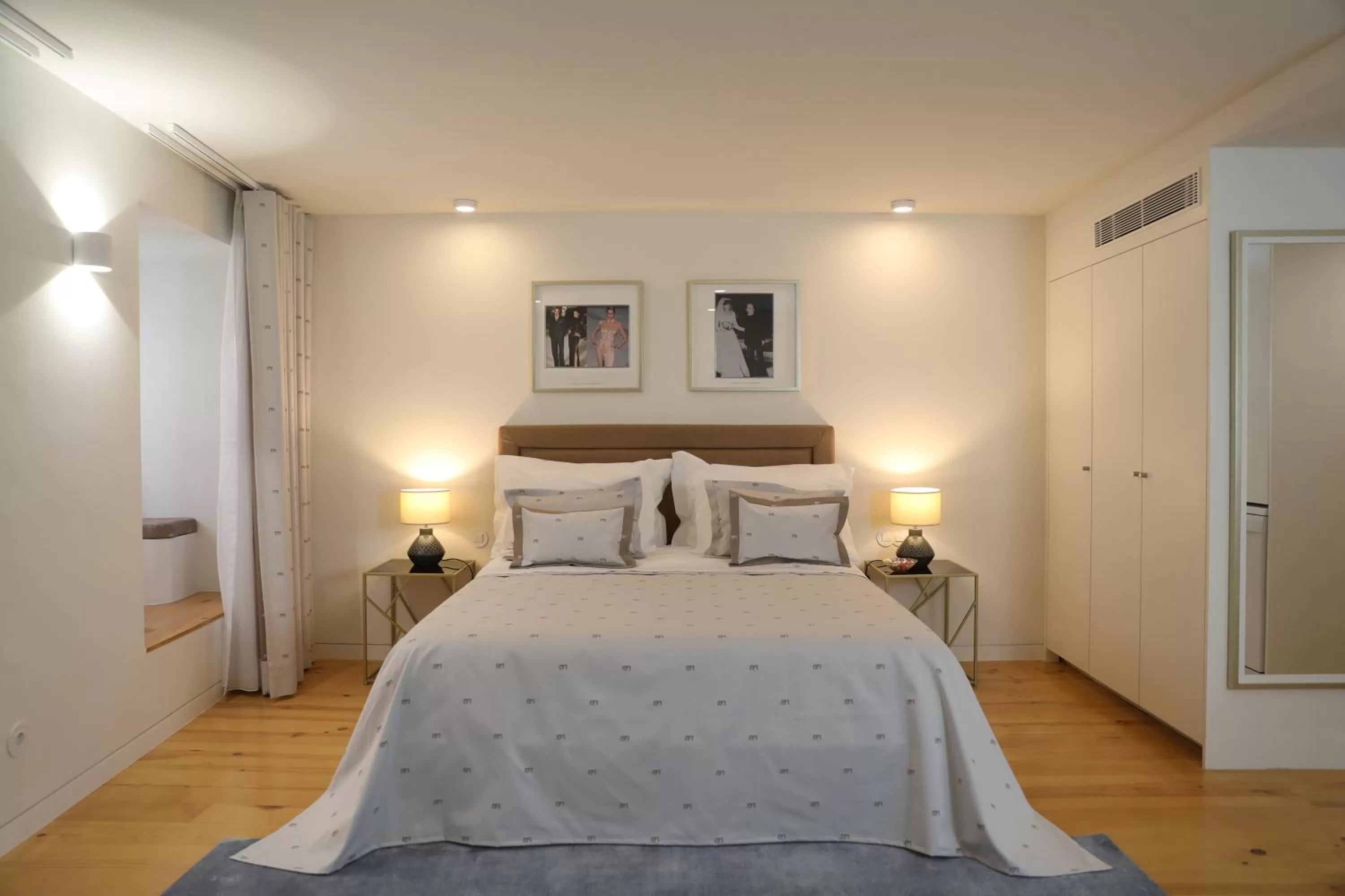 Bed in TM Luxury Apartments Lisbon