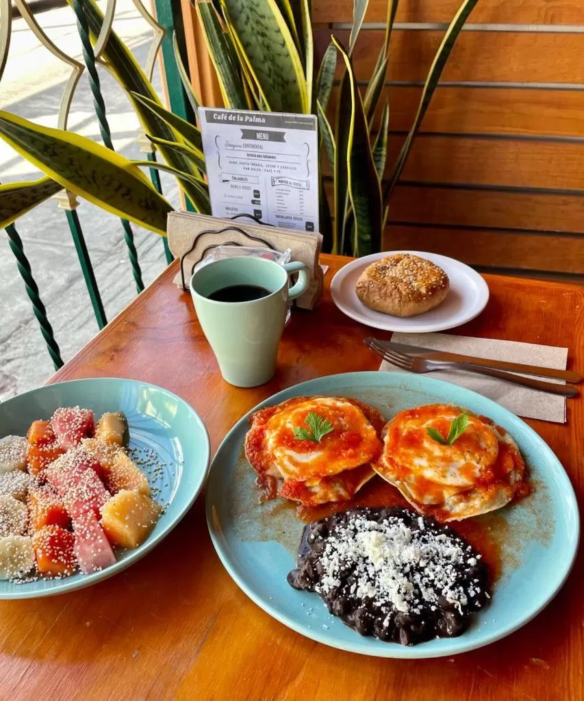 Breakfast in Hotel Casa de la Palma Bed & Breakfast
