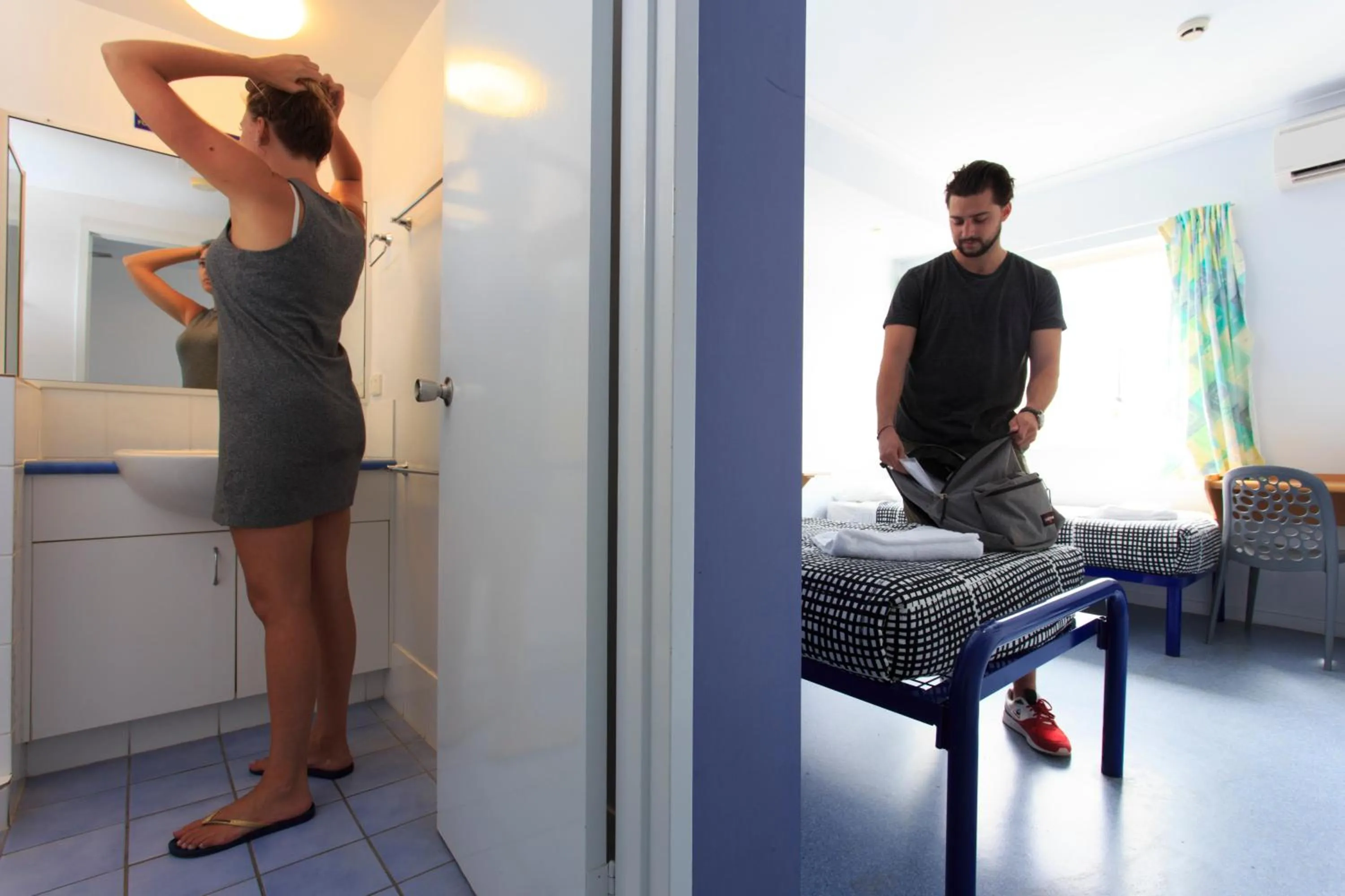 Bathroom in YHA Cairns Central