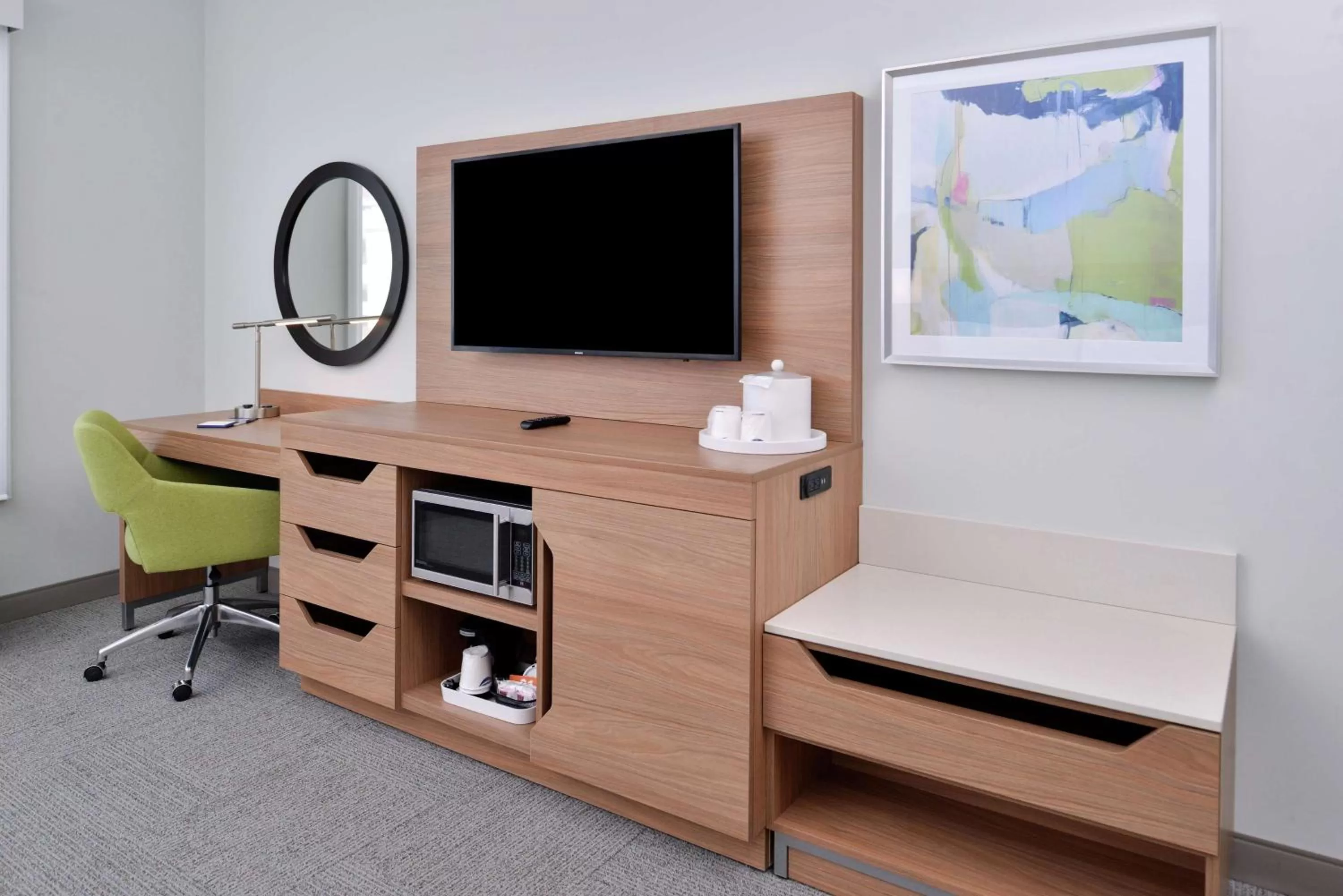 Bedroom in Hampton Inn Tampa Downtown Channel District