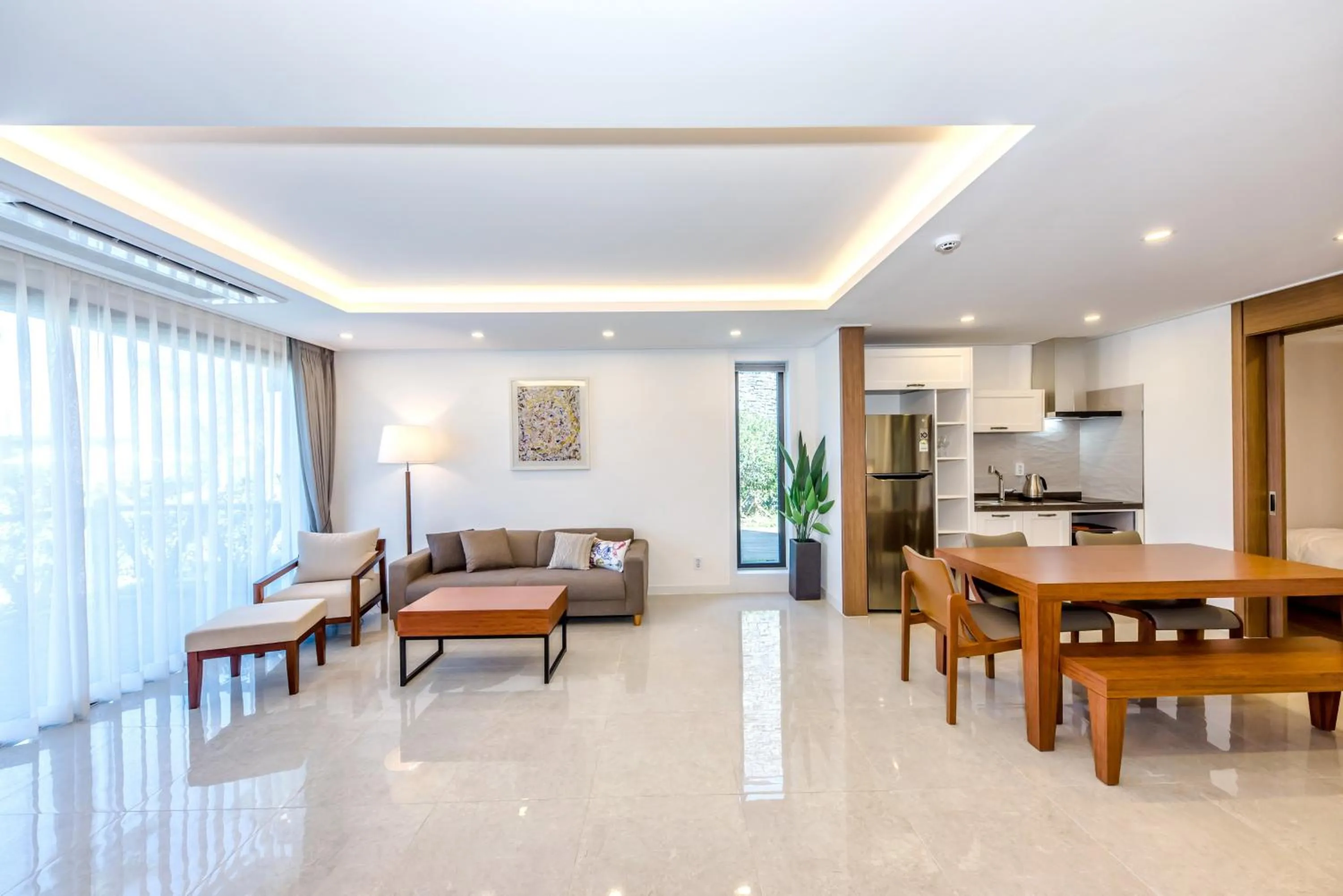 Living room in Arts Spa&Poolvilla