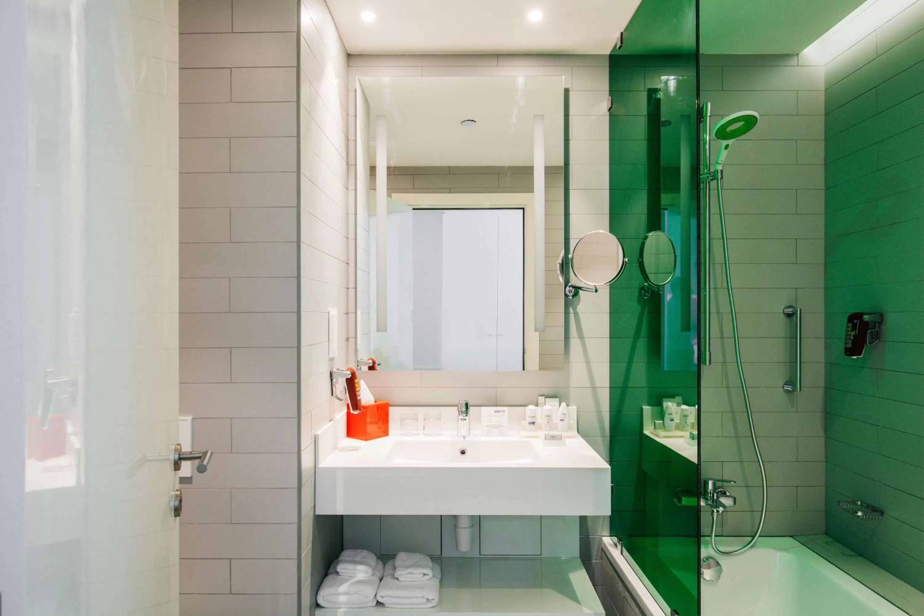 Bathroom in Park Inn by Radisson Dubai Motor City
