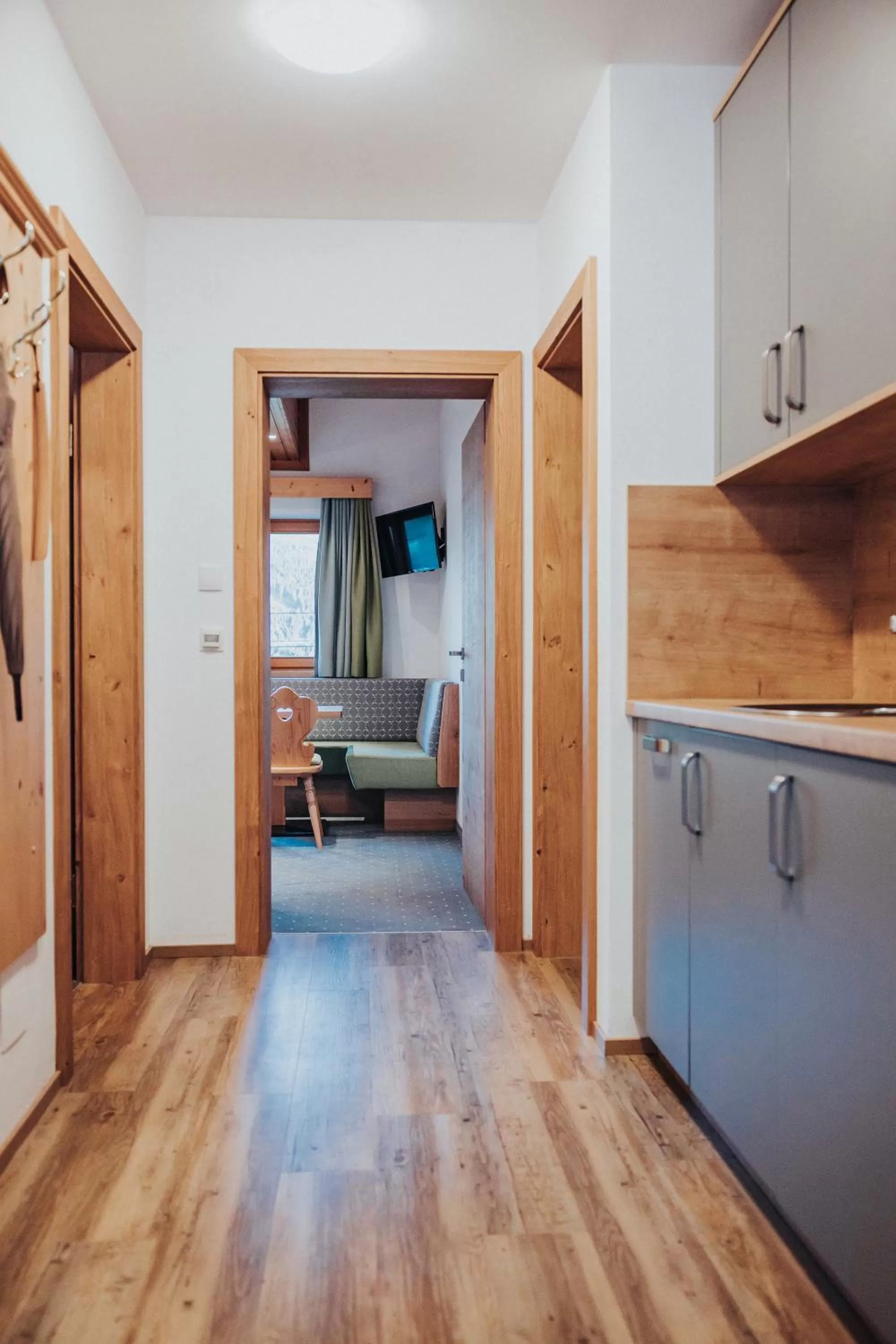 Kitchen or kitchenette in Hotel Silberfux