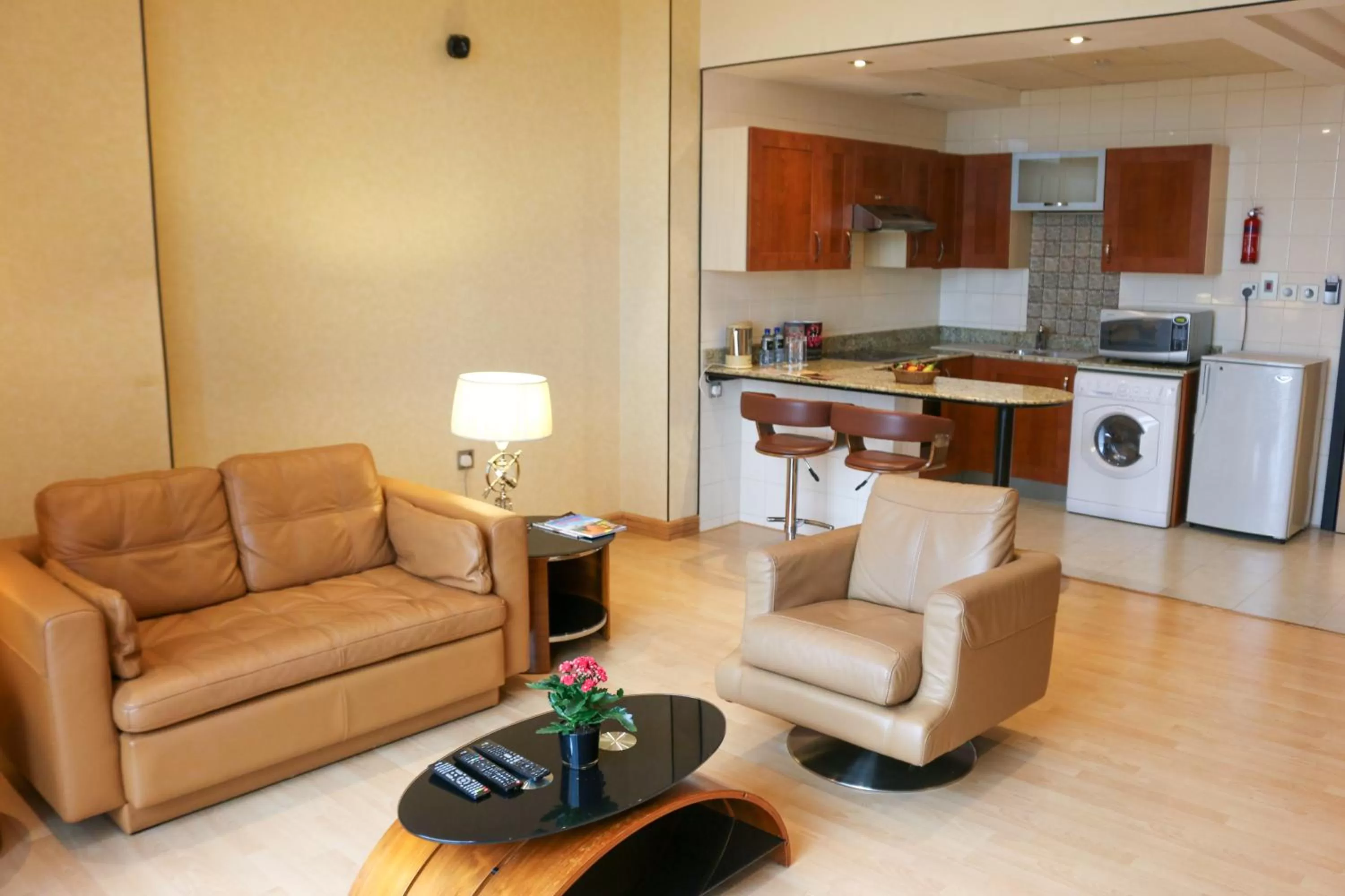 Living room in Elite Crystal Hotel