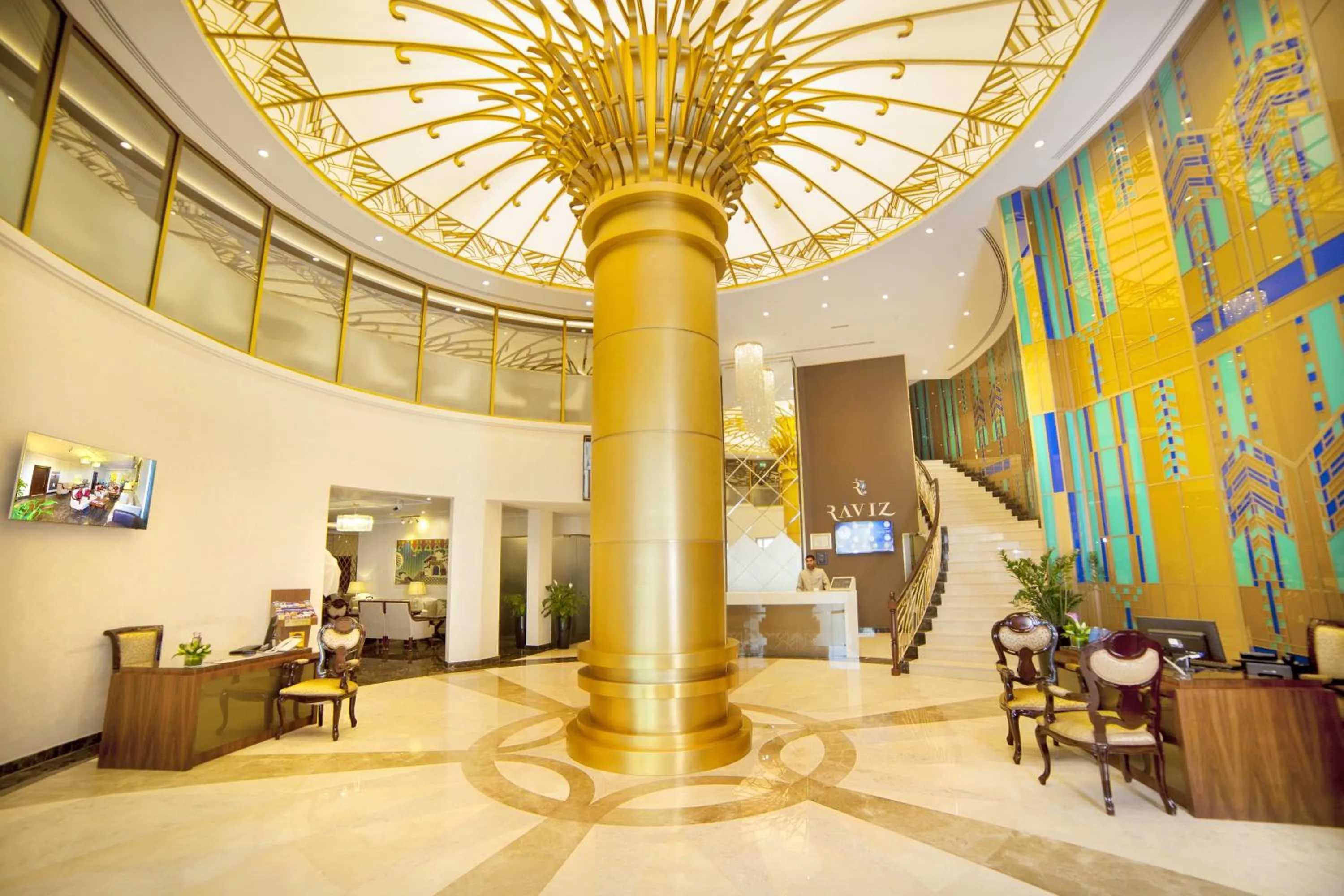 Lobby or reception in Raviz Center Point Hotel