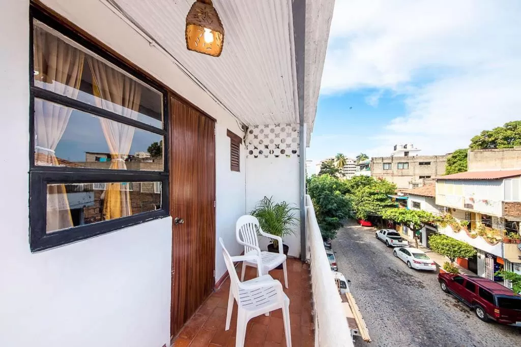 Patio in Hotel Hacienda de Vallarta Centro