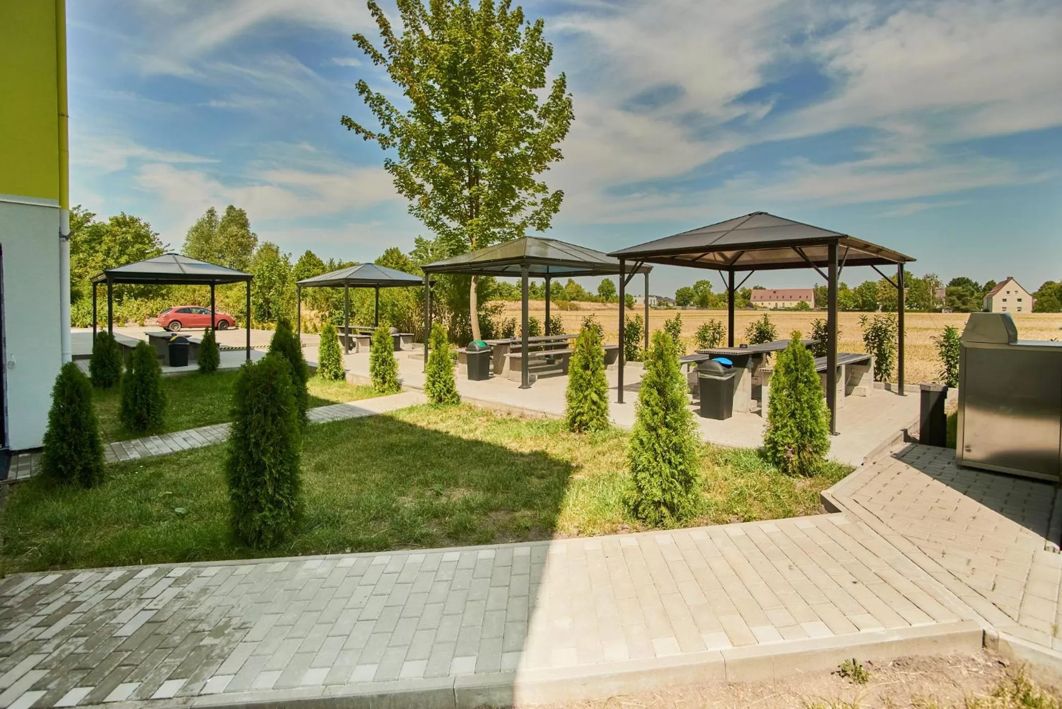 Garden in Hotel City Inn