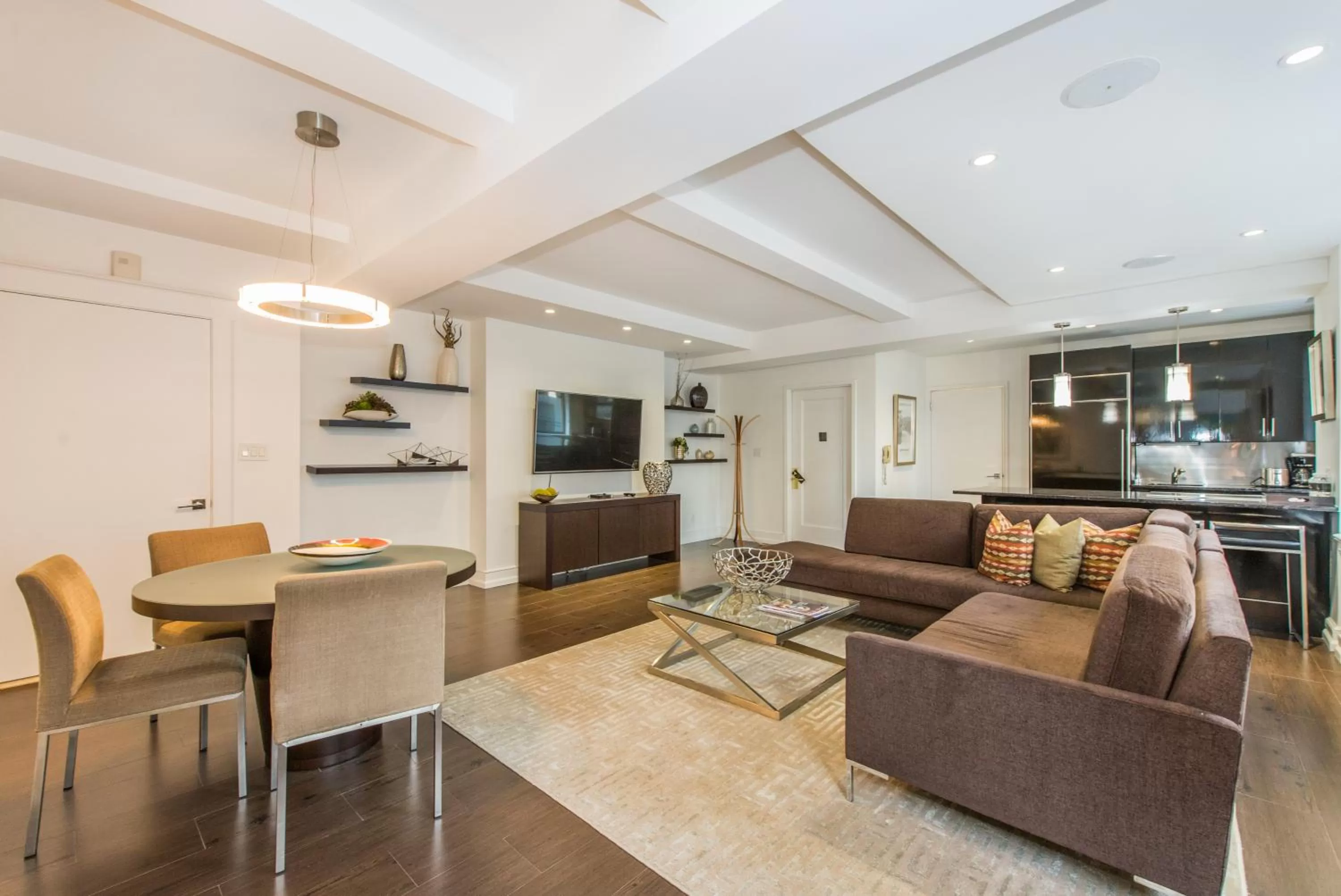 Living room in Lombardy Hotel