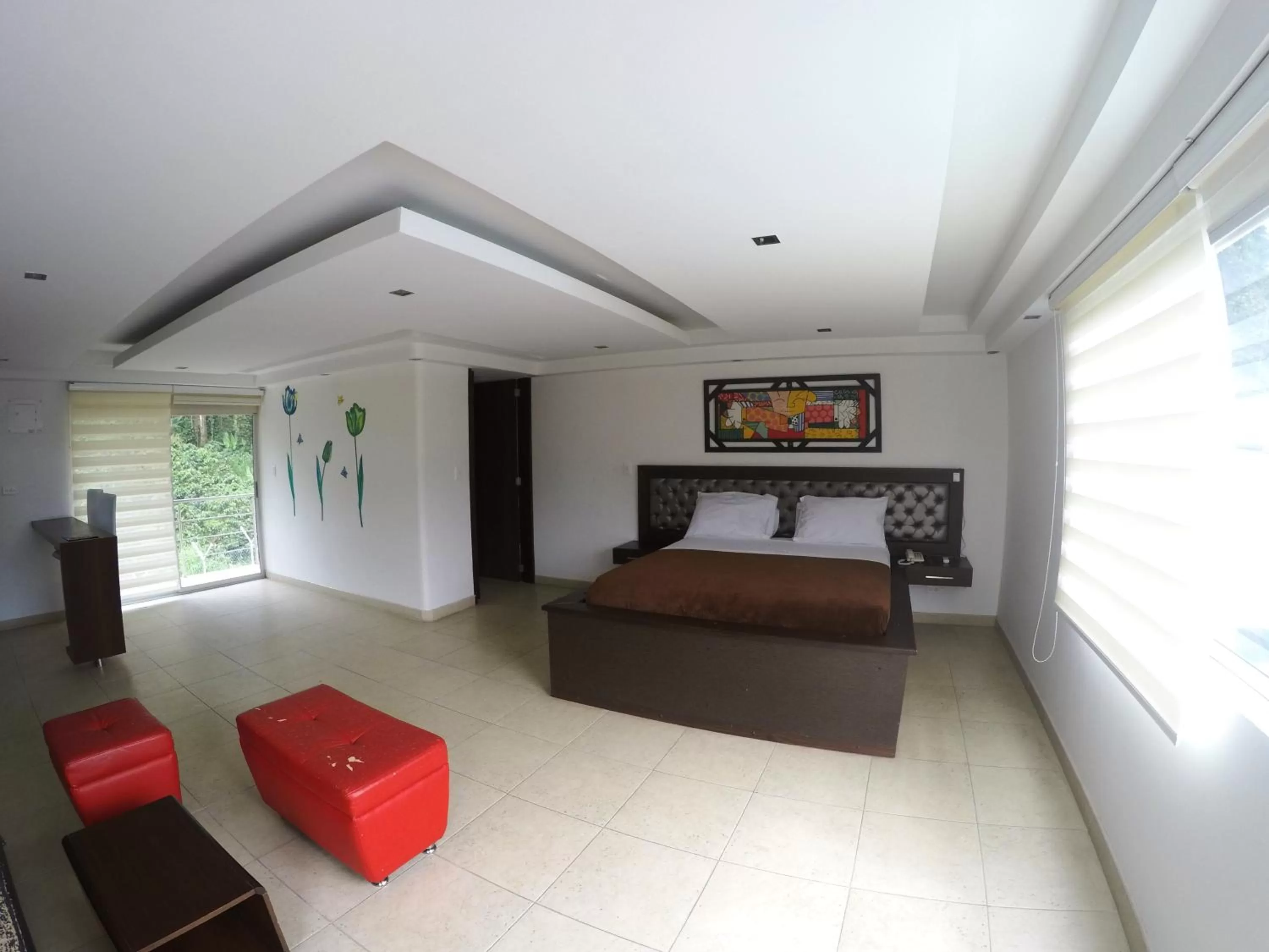 Bed in Sky Club Eco Hotel