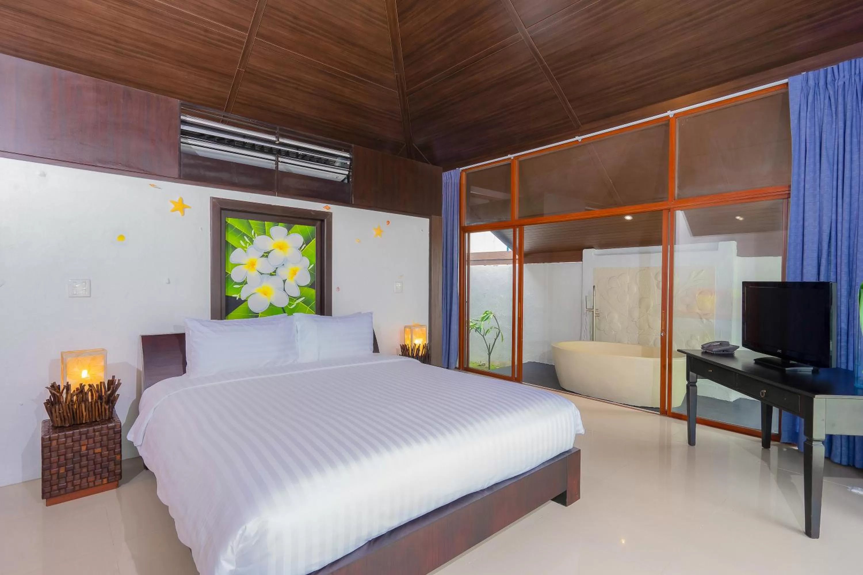 Bedroom, Bed in Dhevan Dara Resort & Spa Hua Hin - Pool Villa