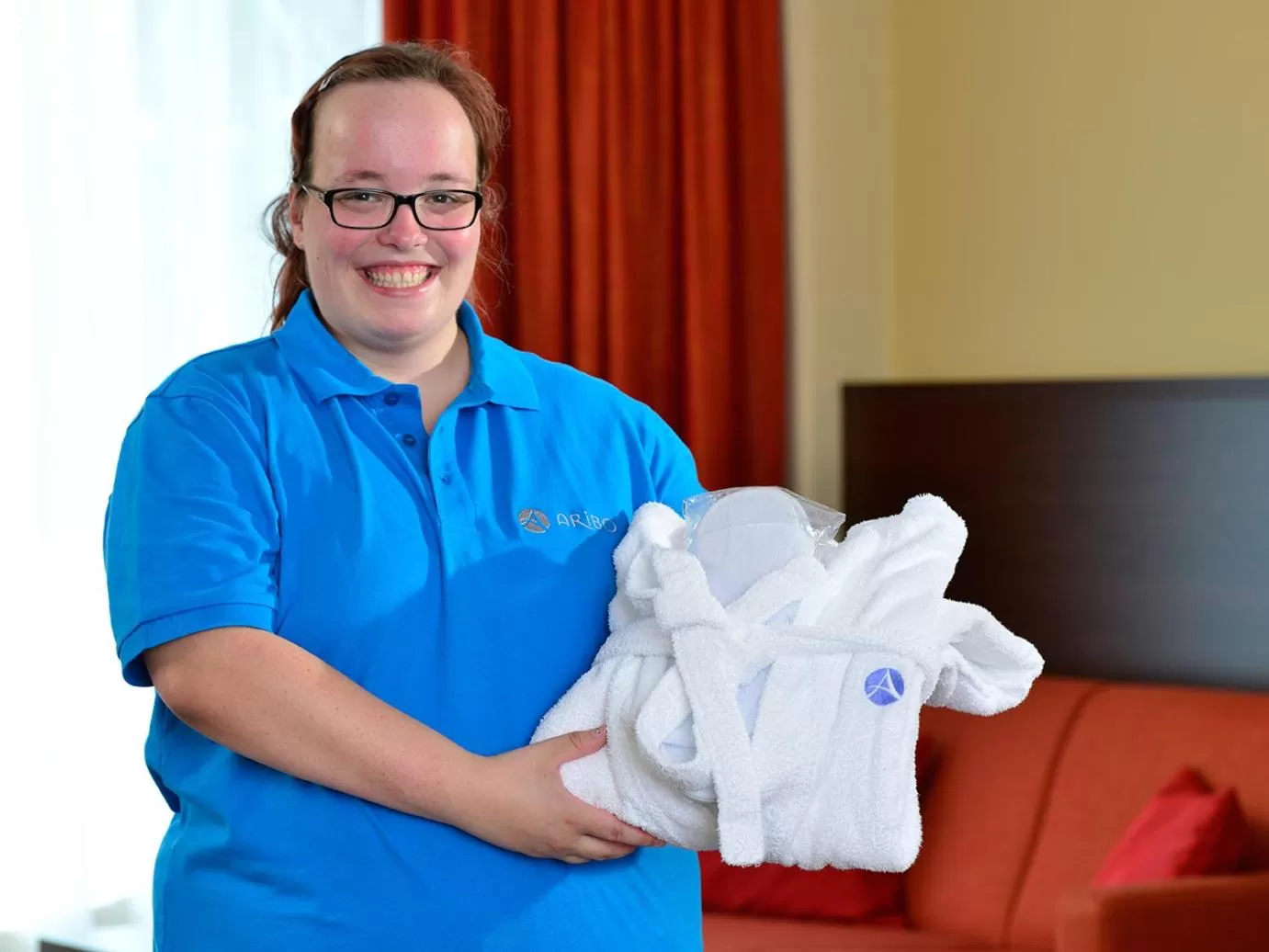 People in Aribo Hotel