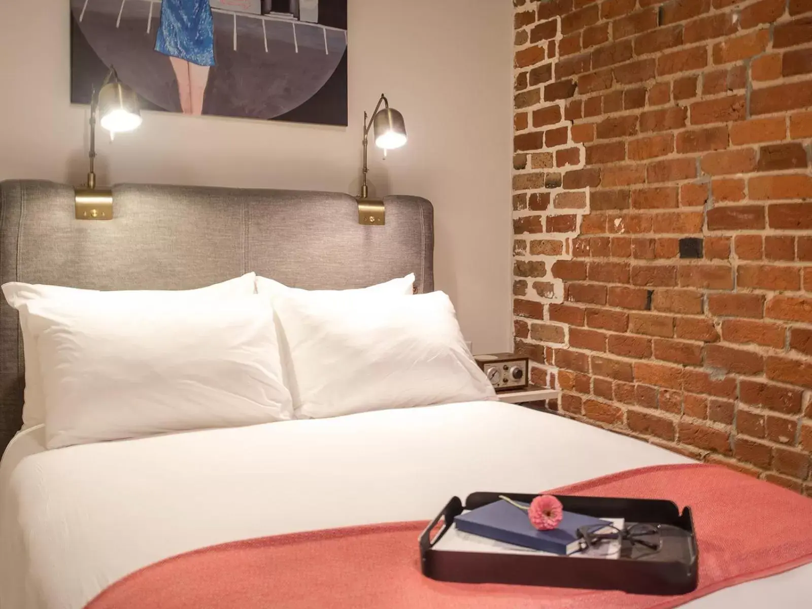 Interior Queen Room - Windowless in The Old No. 77 Hotel & Chandlery Interior Queen Room - Windowless in The Old No. 77 Hotel & Chandlery