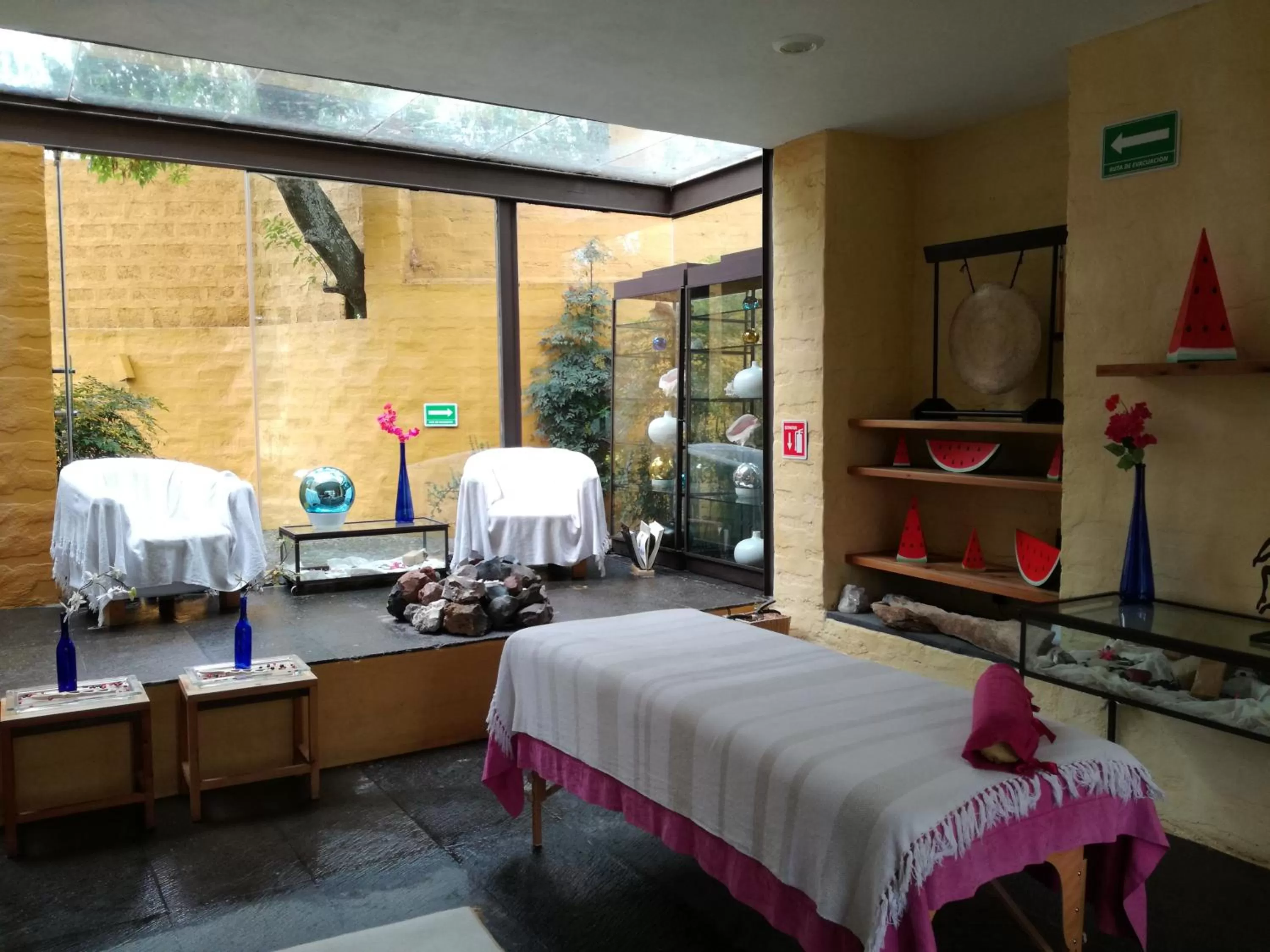 Spa and wellness centre/facilities, Bed in Hotel Casa en el Campo