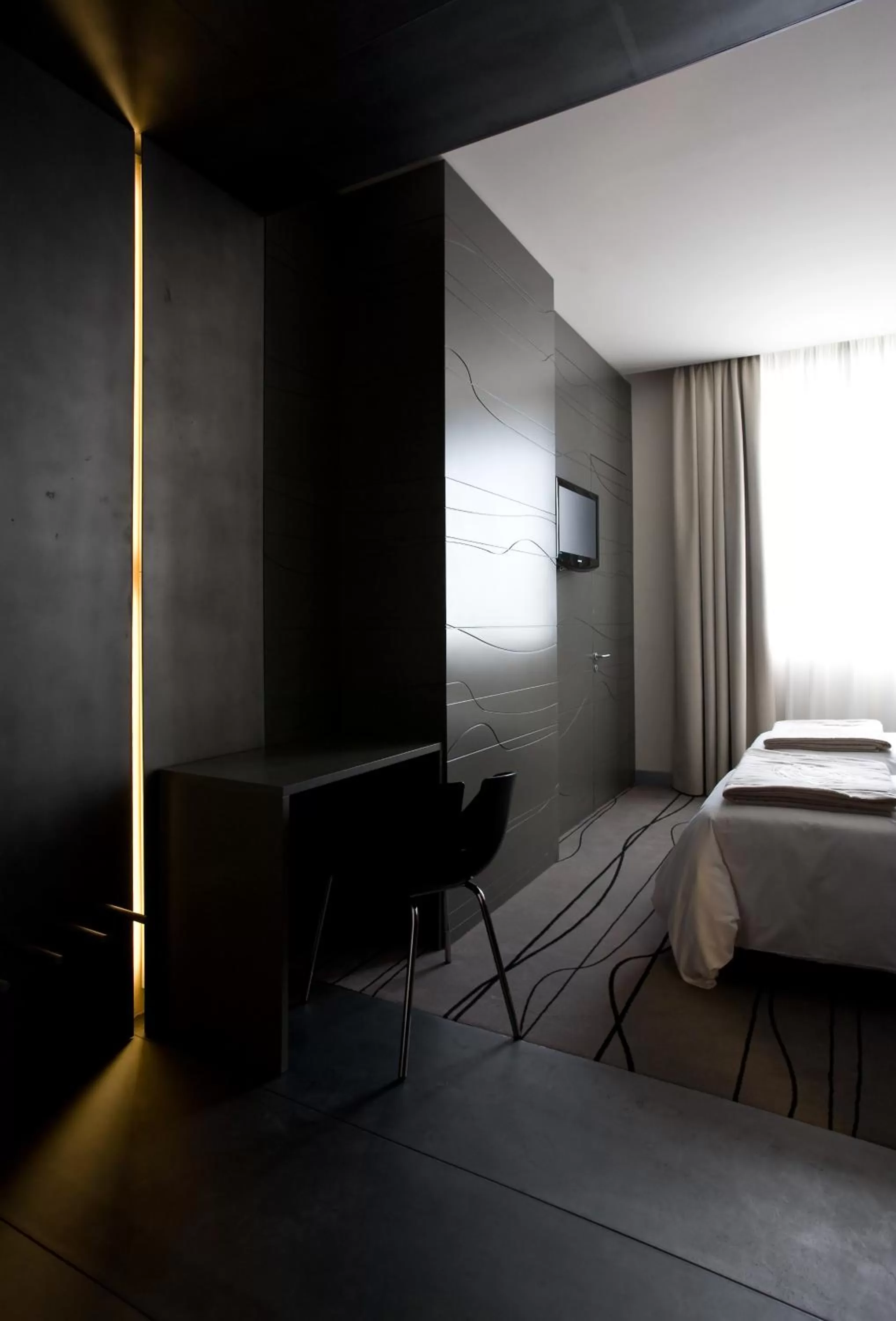 Decorative detail, Bed in Eos Hotel