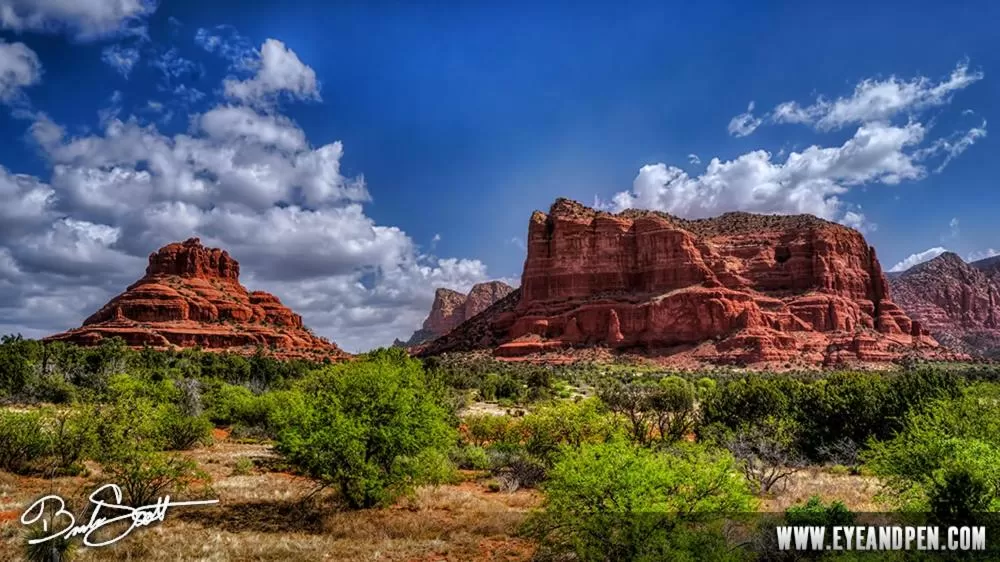 Mountain view in Cozy Cactus Resort sorta-kinda