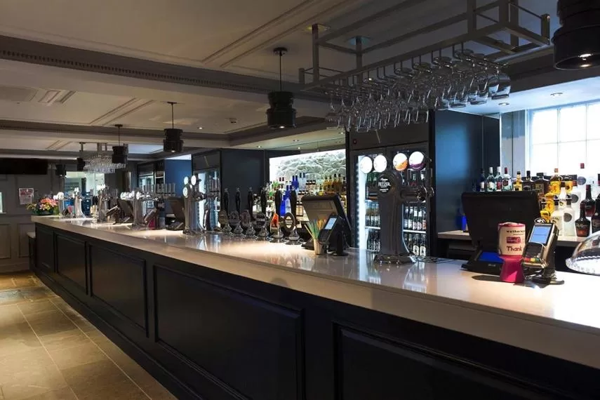 Lounge or bar in The Cross Keys