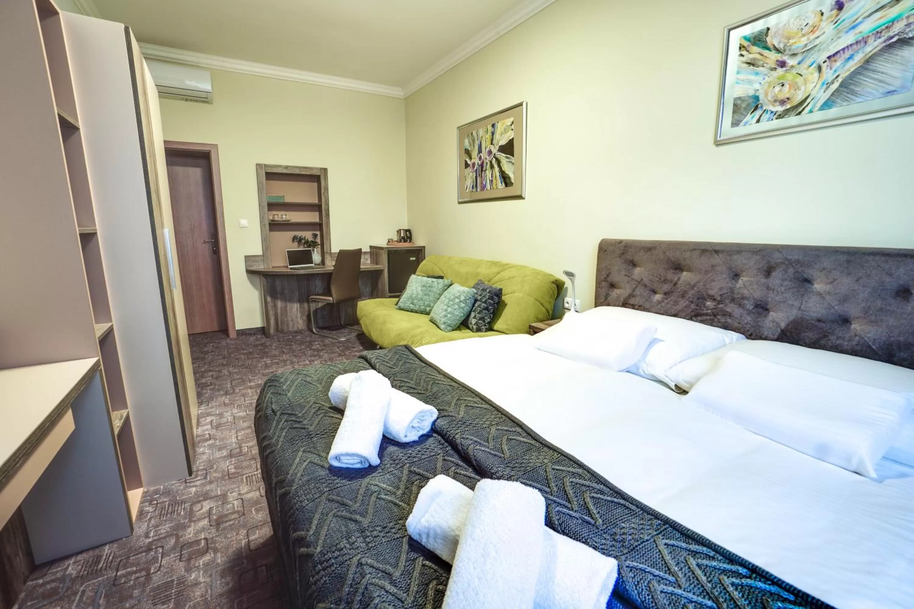 Bedroom, Bed in Penzión Hradbová Old Town Residence & SPA