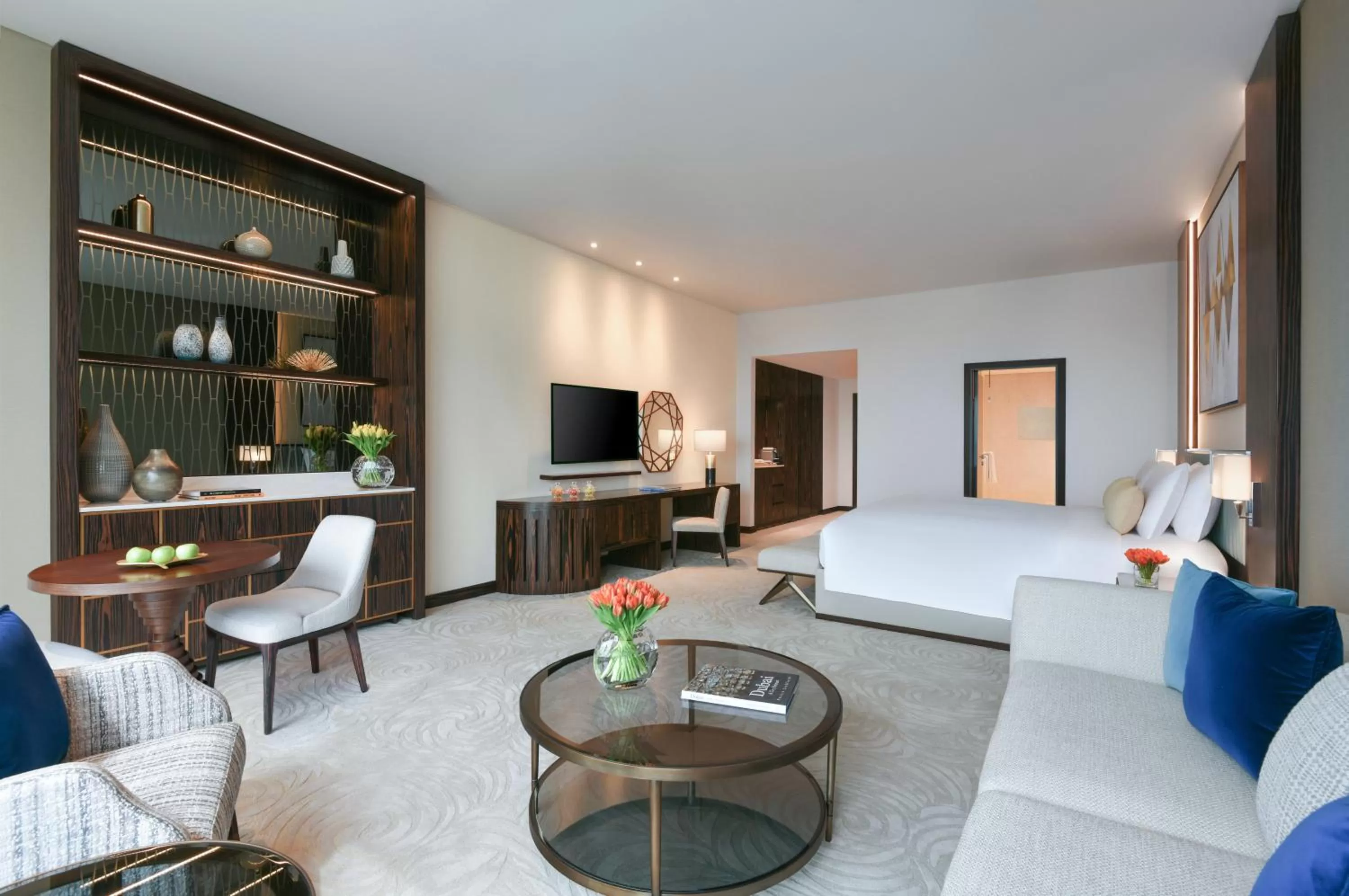 Seating area in Sofitel Dubai The Obelisk