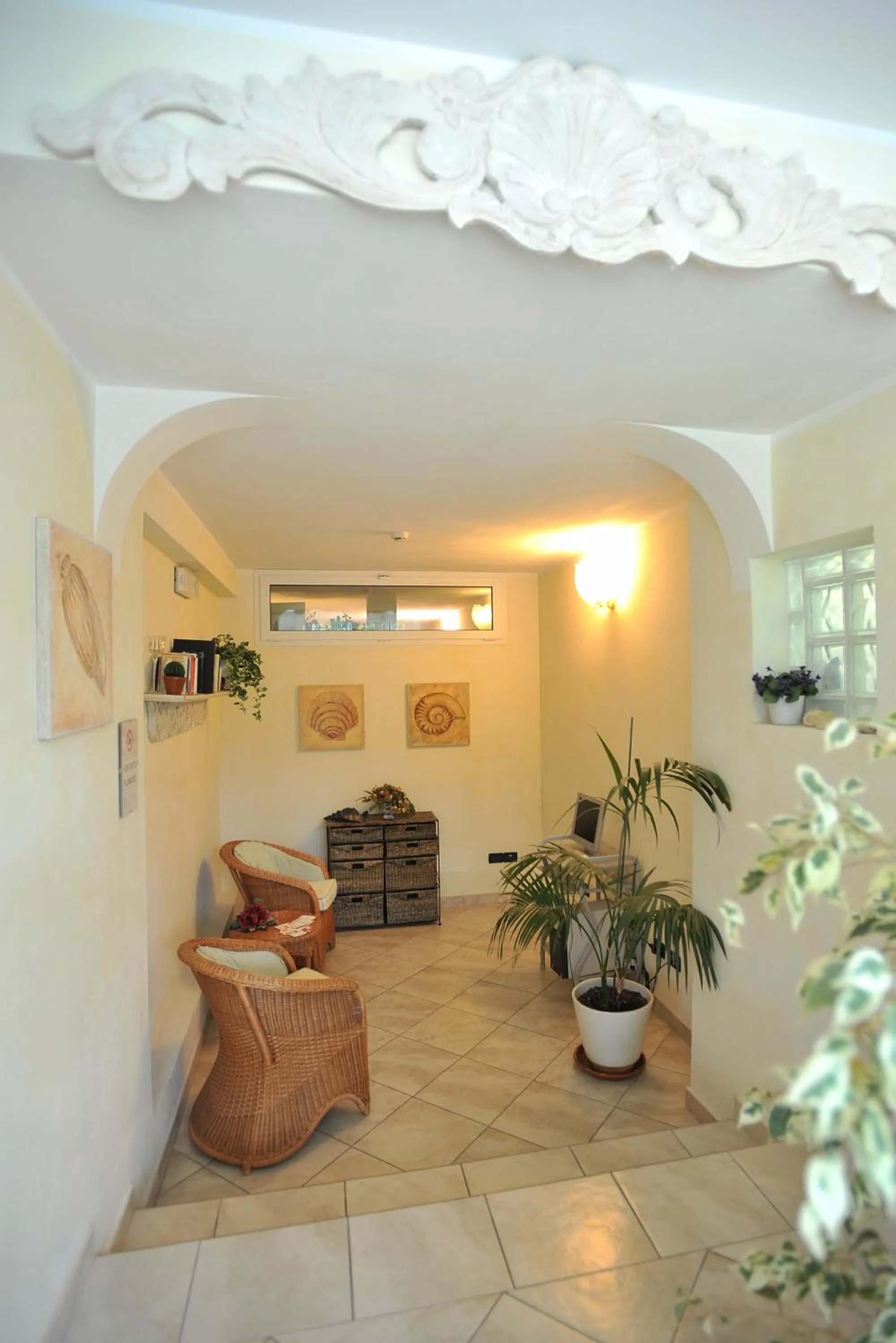 Communal lounge/ TV room in Hotel Riviera Blu